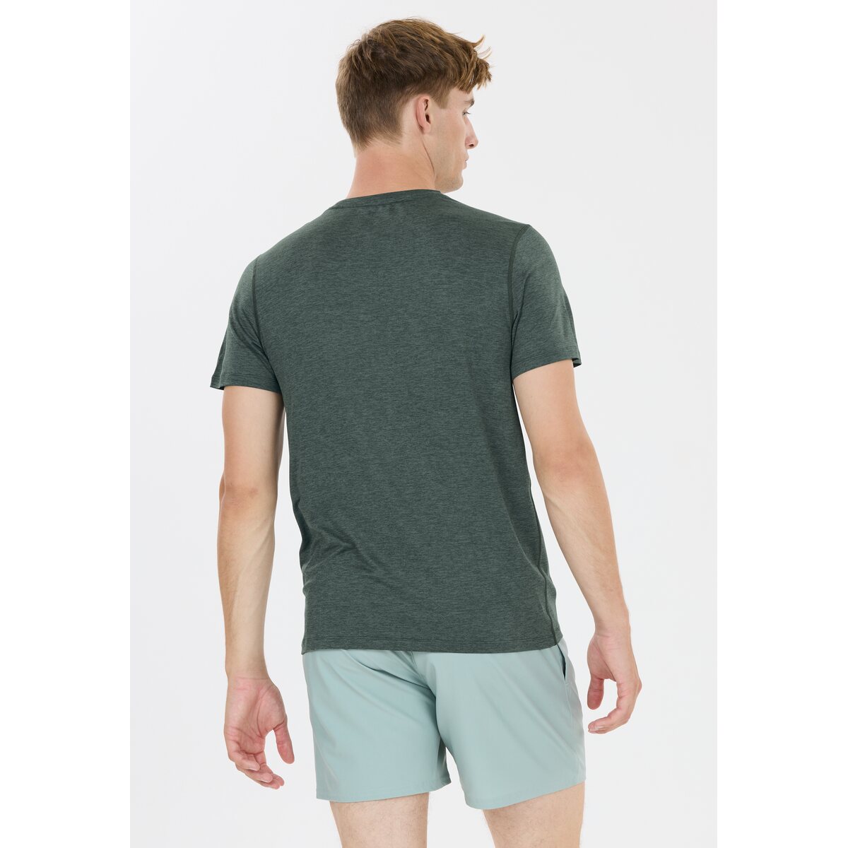 Mens Abdon Melange Short Sleeve T-Shirt