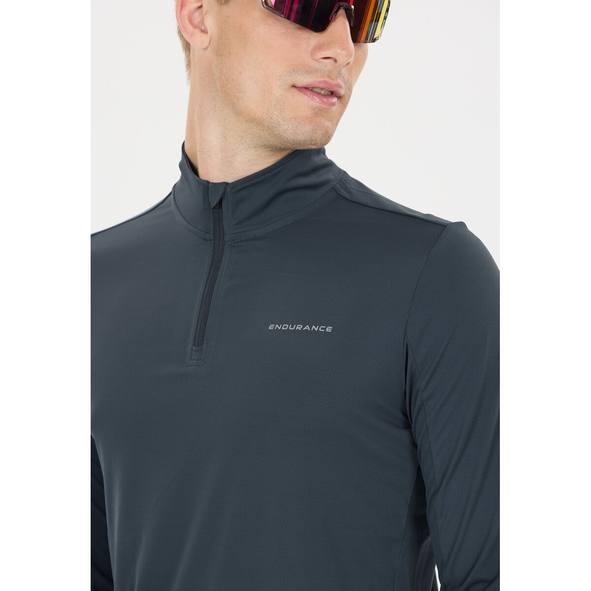 Mens Omais Half Zip Longsleeve