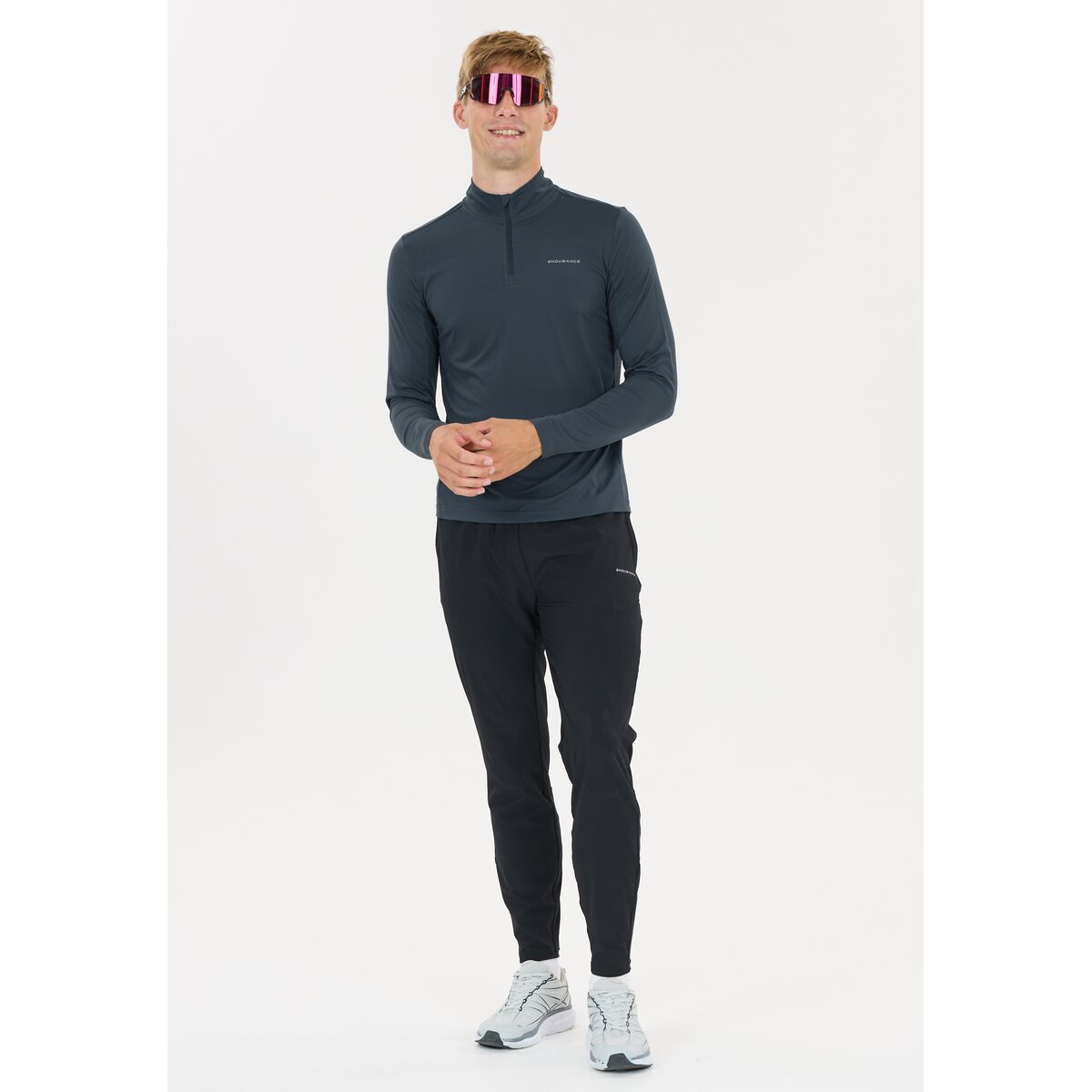 Mens Omais Half Zip Longsleeve