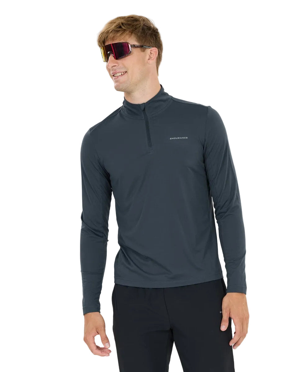 Mens Omais Half Zip Longsleeve