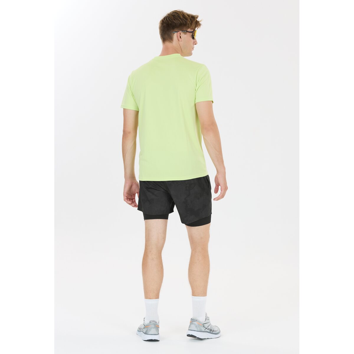 Mens Koy 2 in 1 Printed Shorts