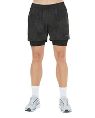 Mens Koy 2 in 1 Printed Shorts