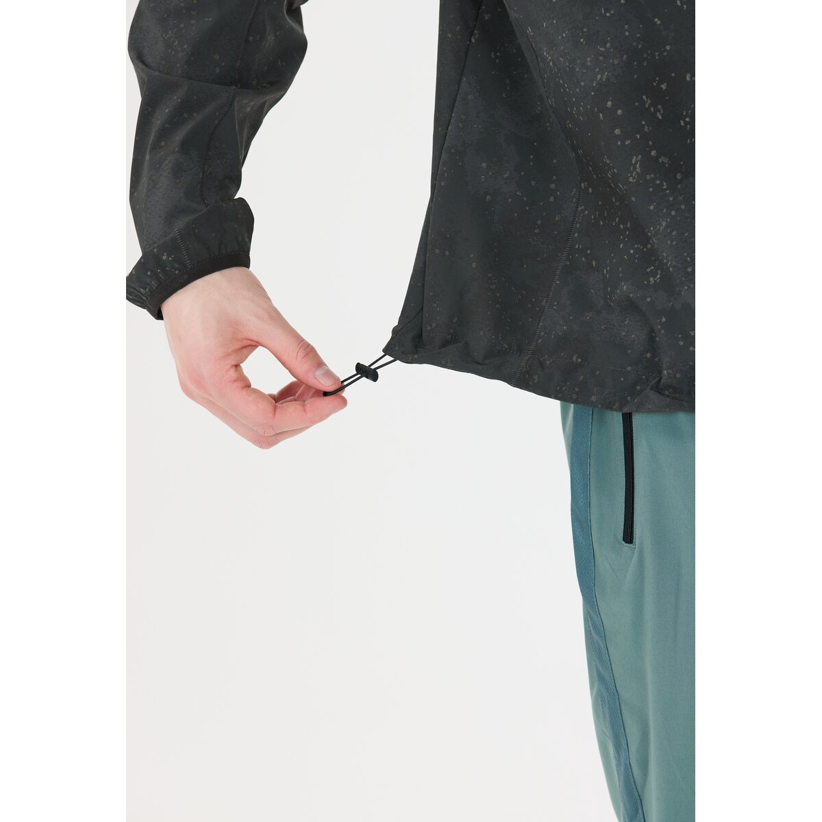Mens Braylen Lightweight Printed Running Jacket