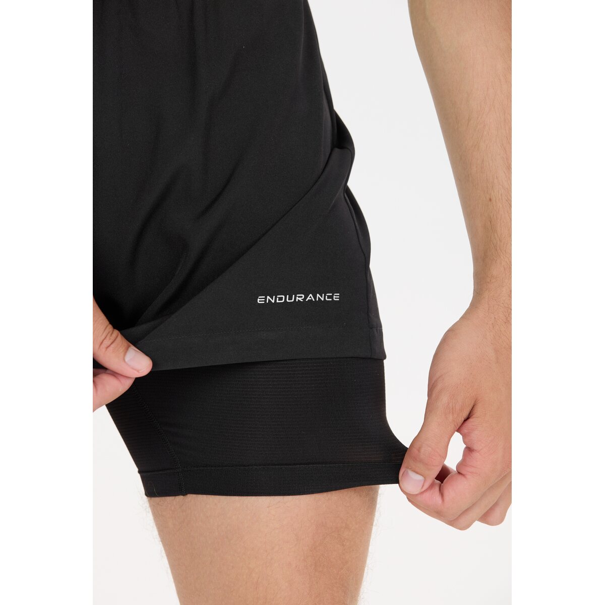 Mens Less 2 in 1 Trail Shorts