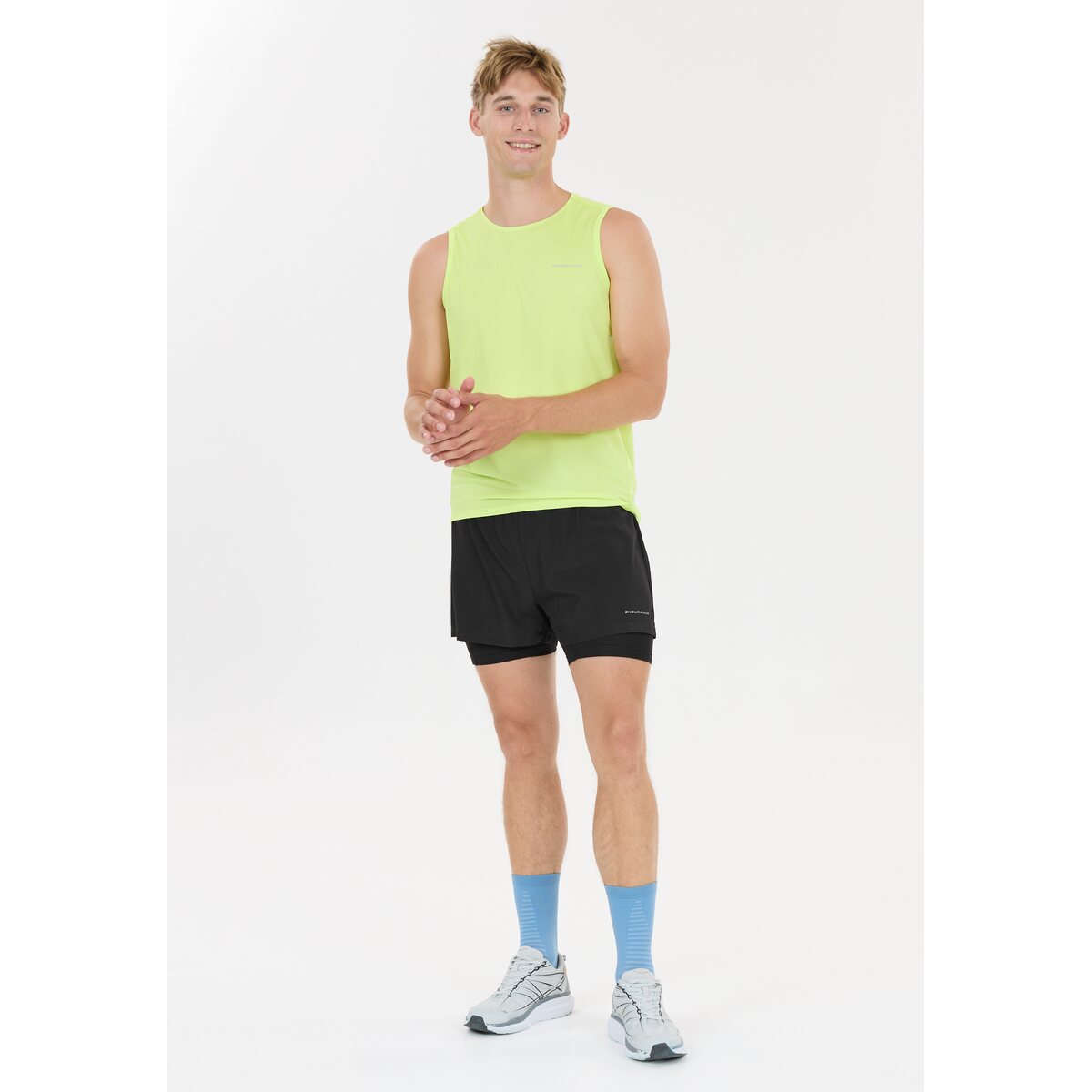 Mens Less 2 in 1 Trail Shorts