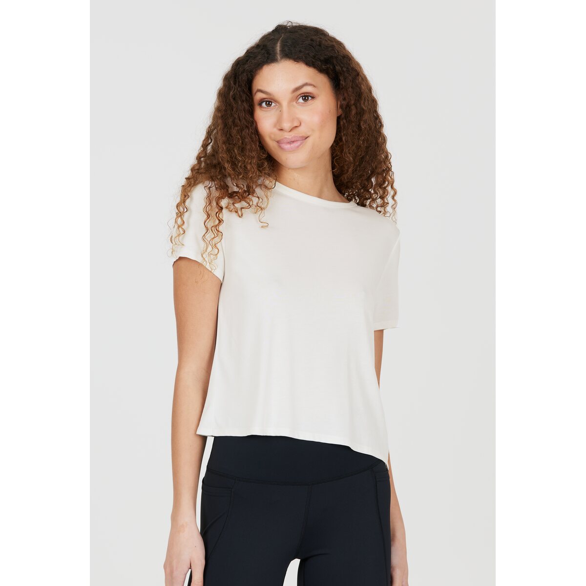 Womens Yoga Sisith Short Sleeve T-Shirt