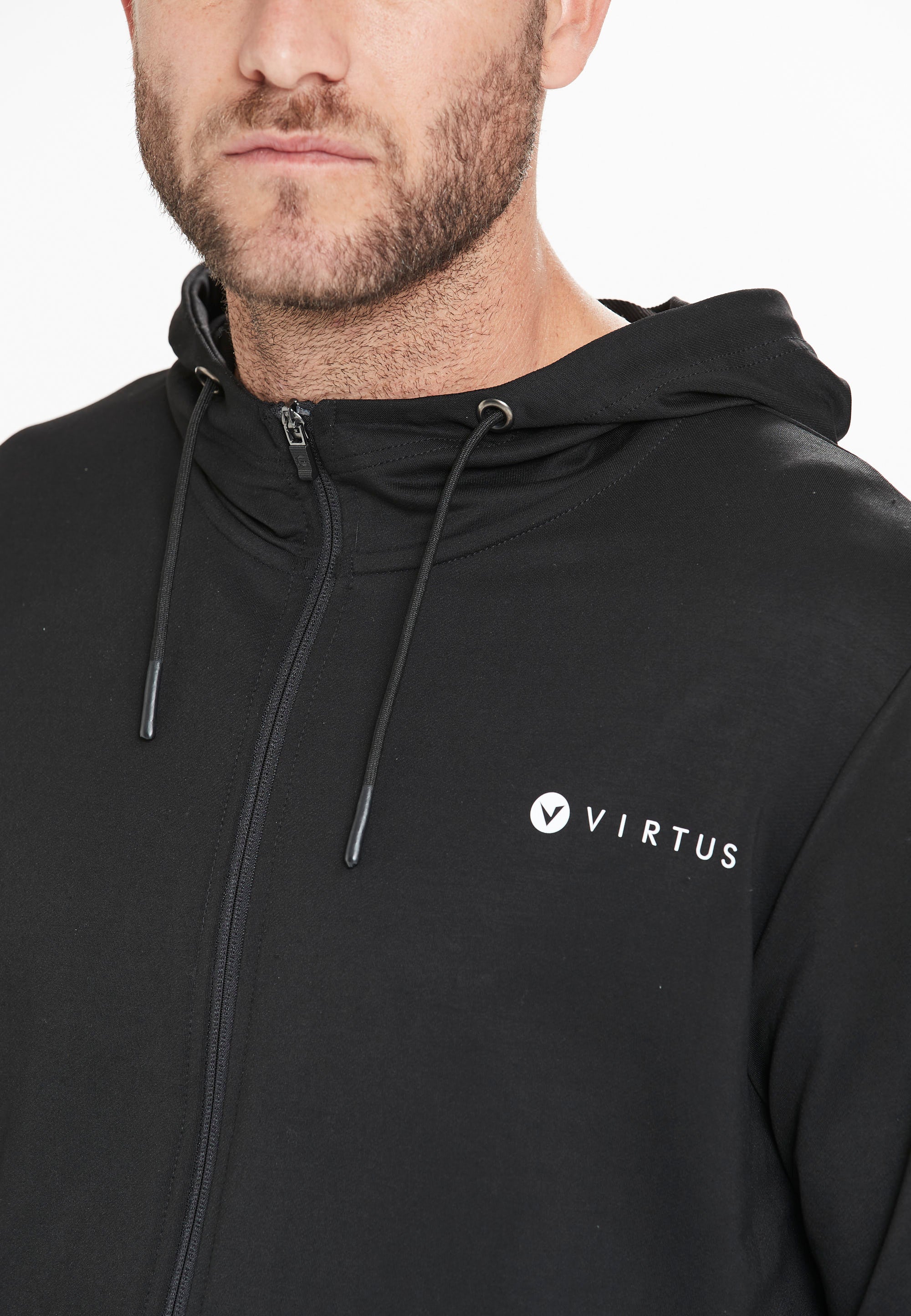 Mens Brent Full Zip Hooded Jacket