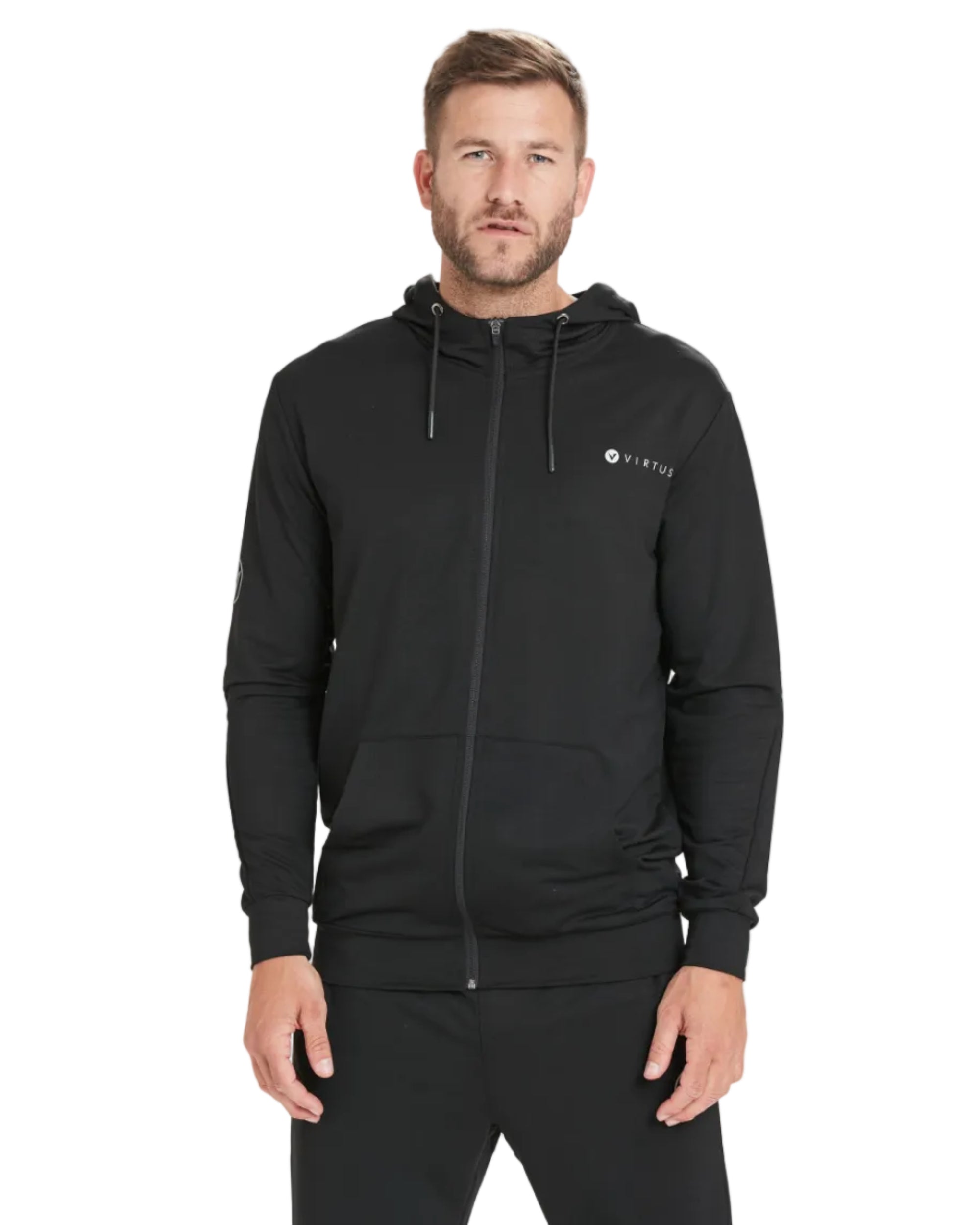 Mens Brent Full Zip Hooded Jacket