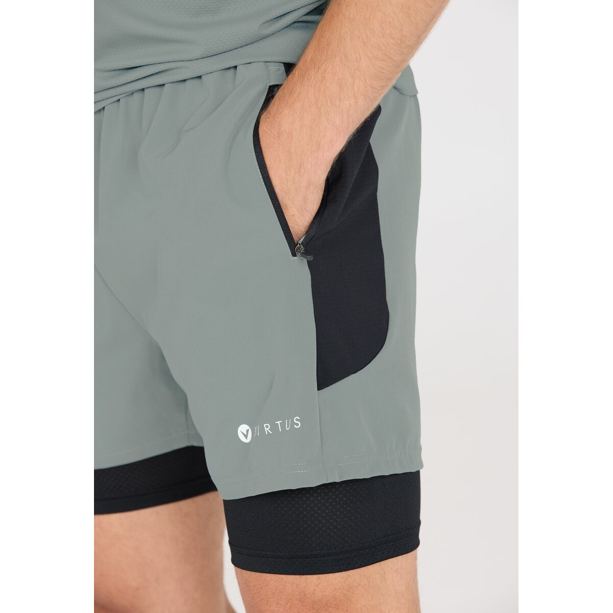 Mens Dylan 2 in 1 Shorts