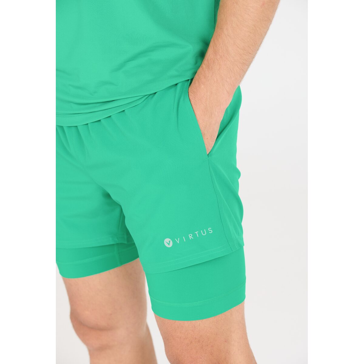 Mens Zayne 2 in 1 Shorts