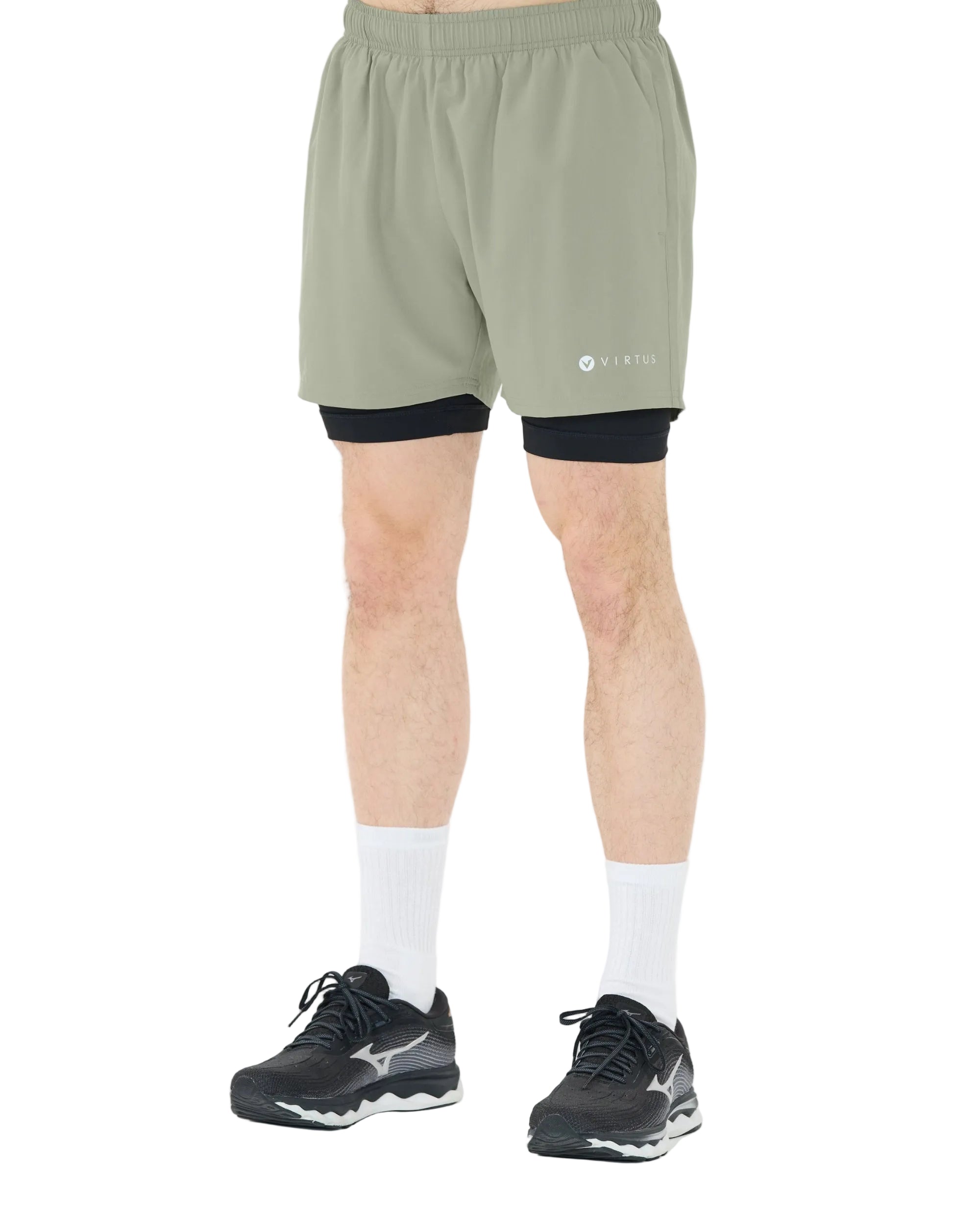 Mens Zayne 2 in 1 Shorts