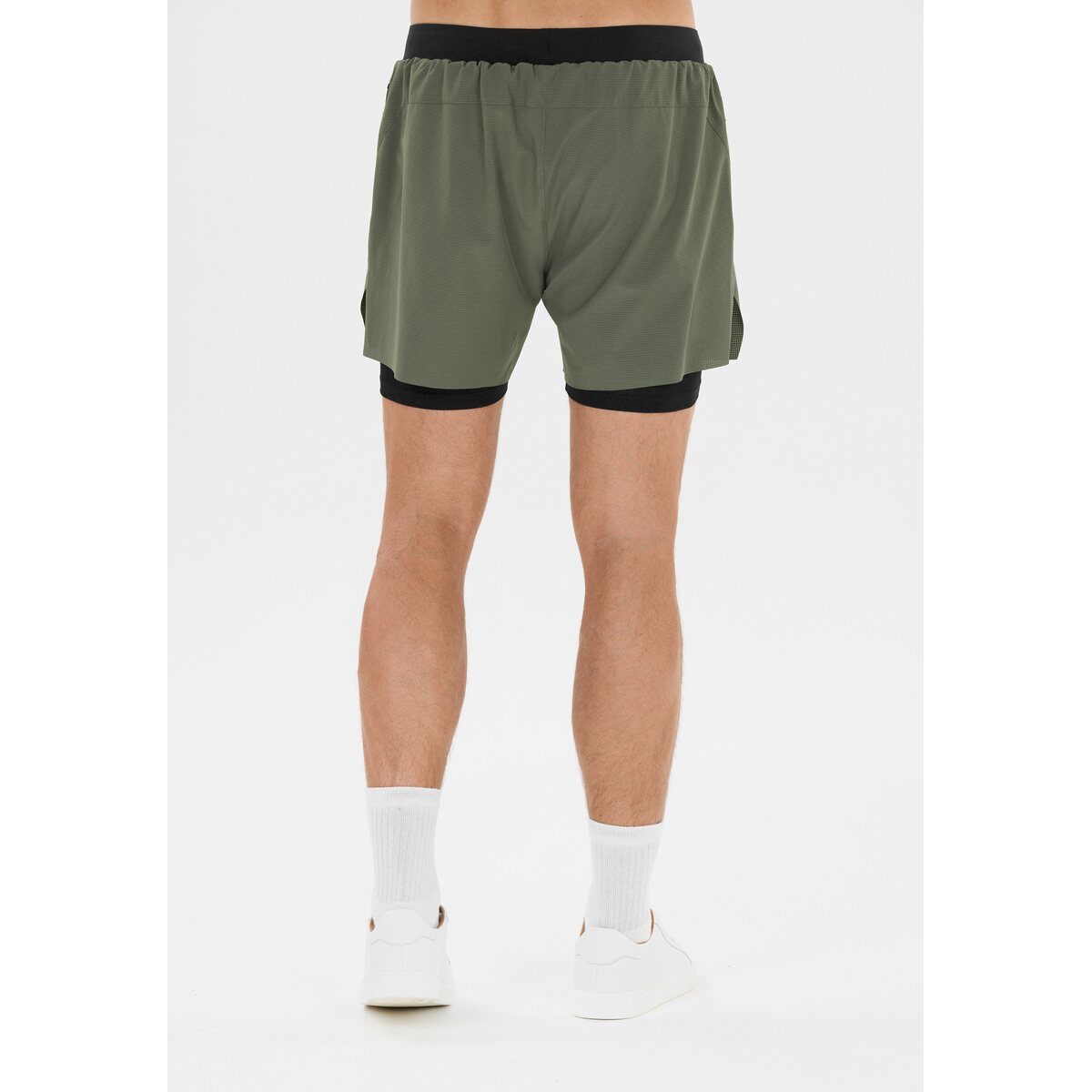 Mens Ado 2 in 1 Ripstop Short