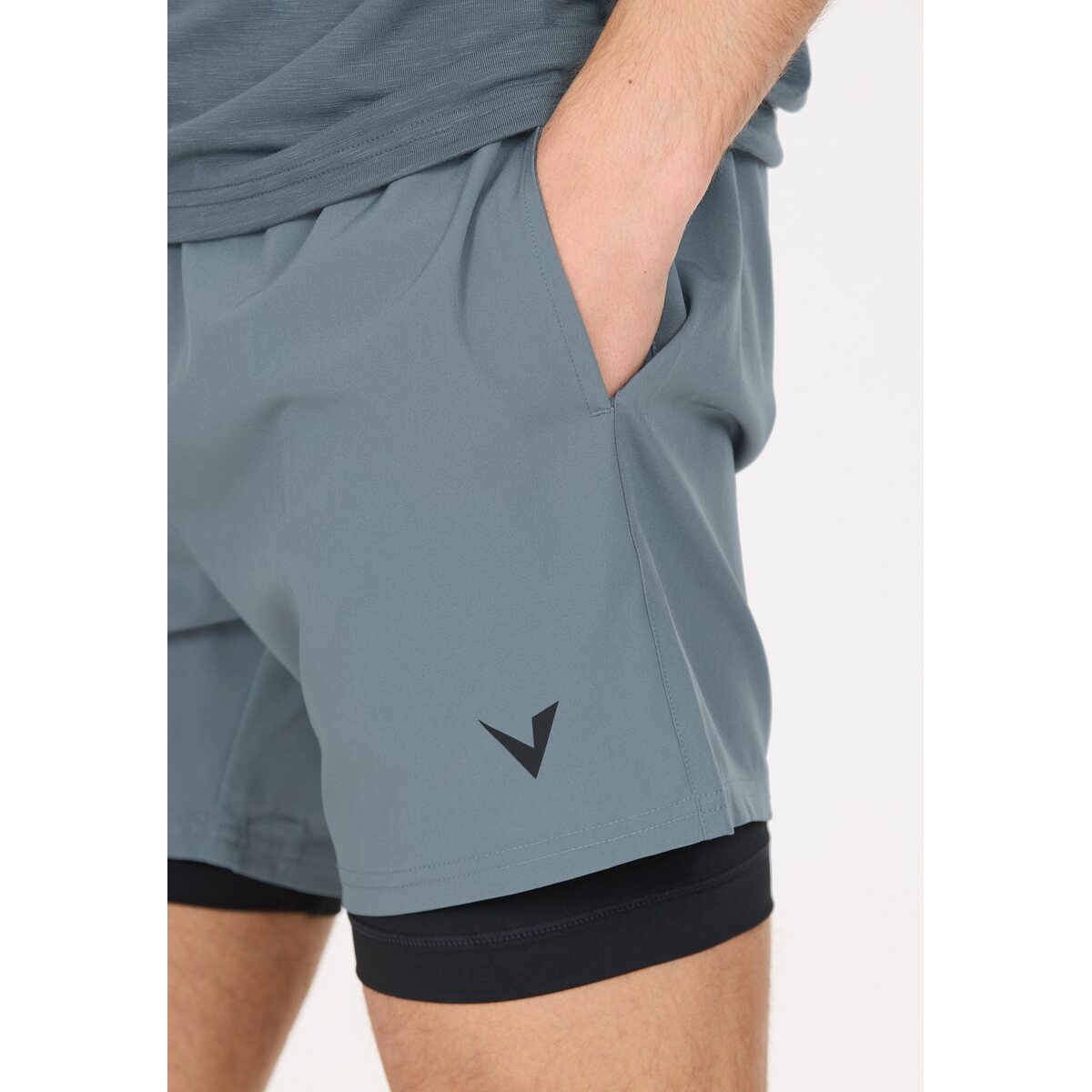 Mens Zayne 2 in 1 Shorts