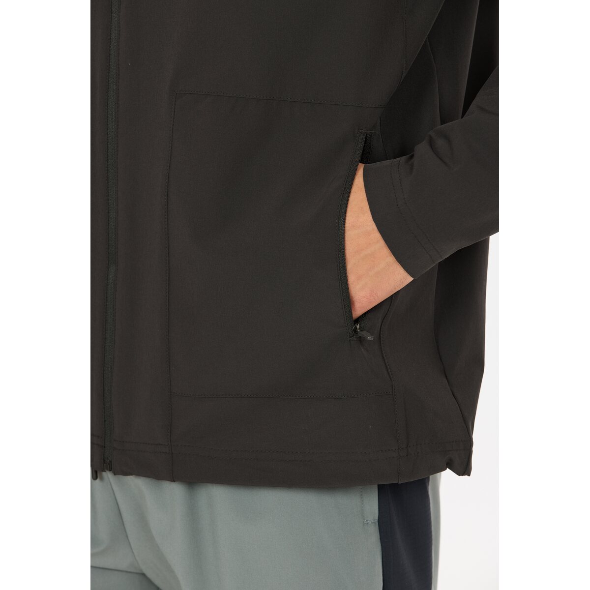 Mens Benan Full Zip Stretch Woven Jacket