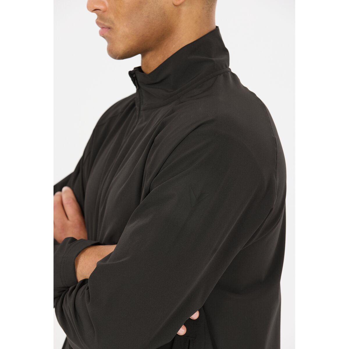 Mens Benan Full Zip Stretch Woven Jacket