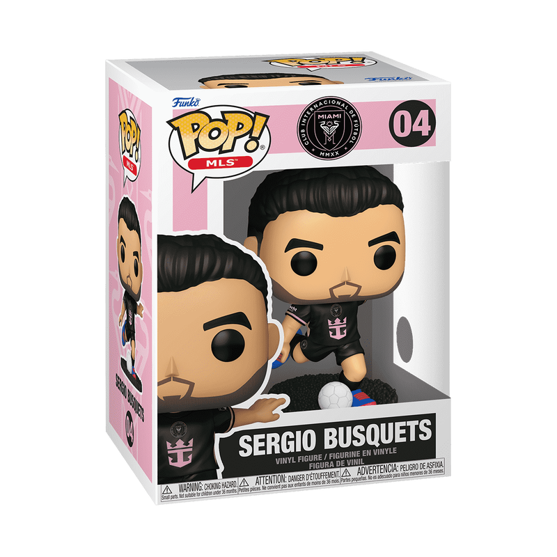 Pop! Football: Inter Miami - Sergio Busquets (Away)
