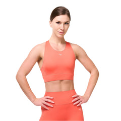 Womens Essential Racerback High Impact Sports Bra