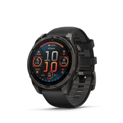 Fenix 8 Amoled Sapphire Carbon Gray Titanium Black Band 47MM