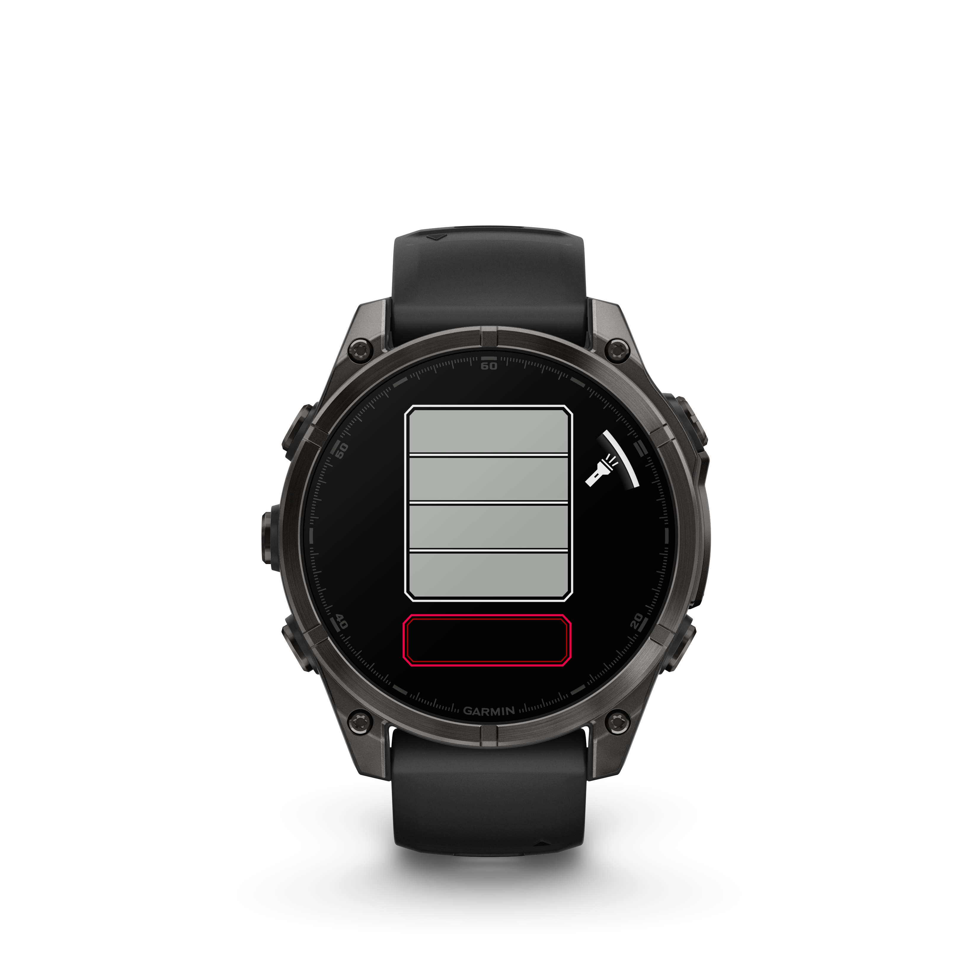 Fenix 8 Amoled Sapphire Carbon Gray Titanium Black Band 47MM