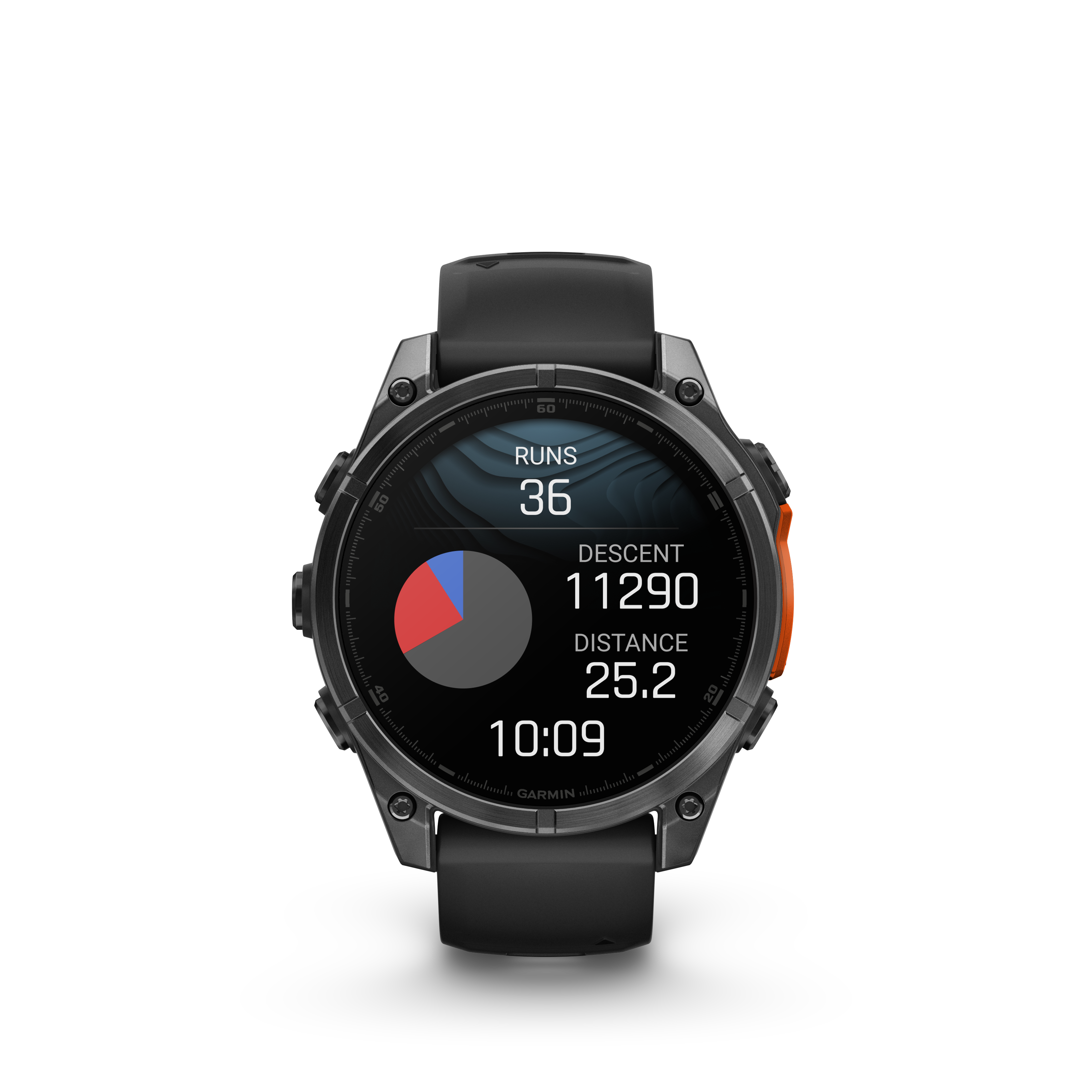 Fenix 8 Amoled Slate Gray With Black Silicone Band 47 MM