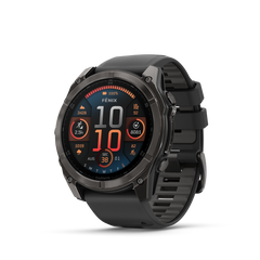 Fenix 8 Amoled Sapphire Carbon Gray Titanium Black Band 51MM