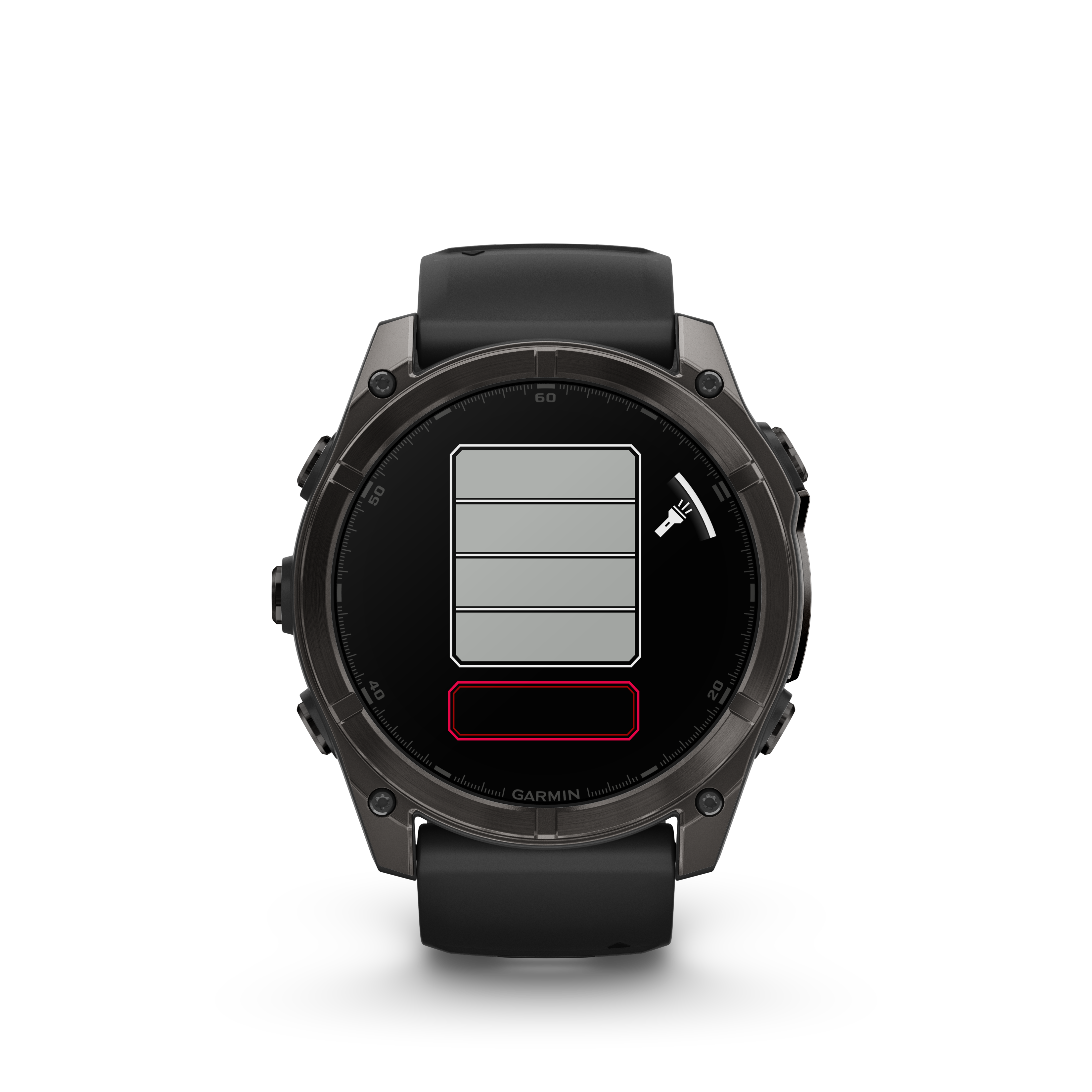 Fenix 8 Amoled Sapphire Carbon Gray Titanium Black Band 51MM