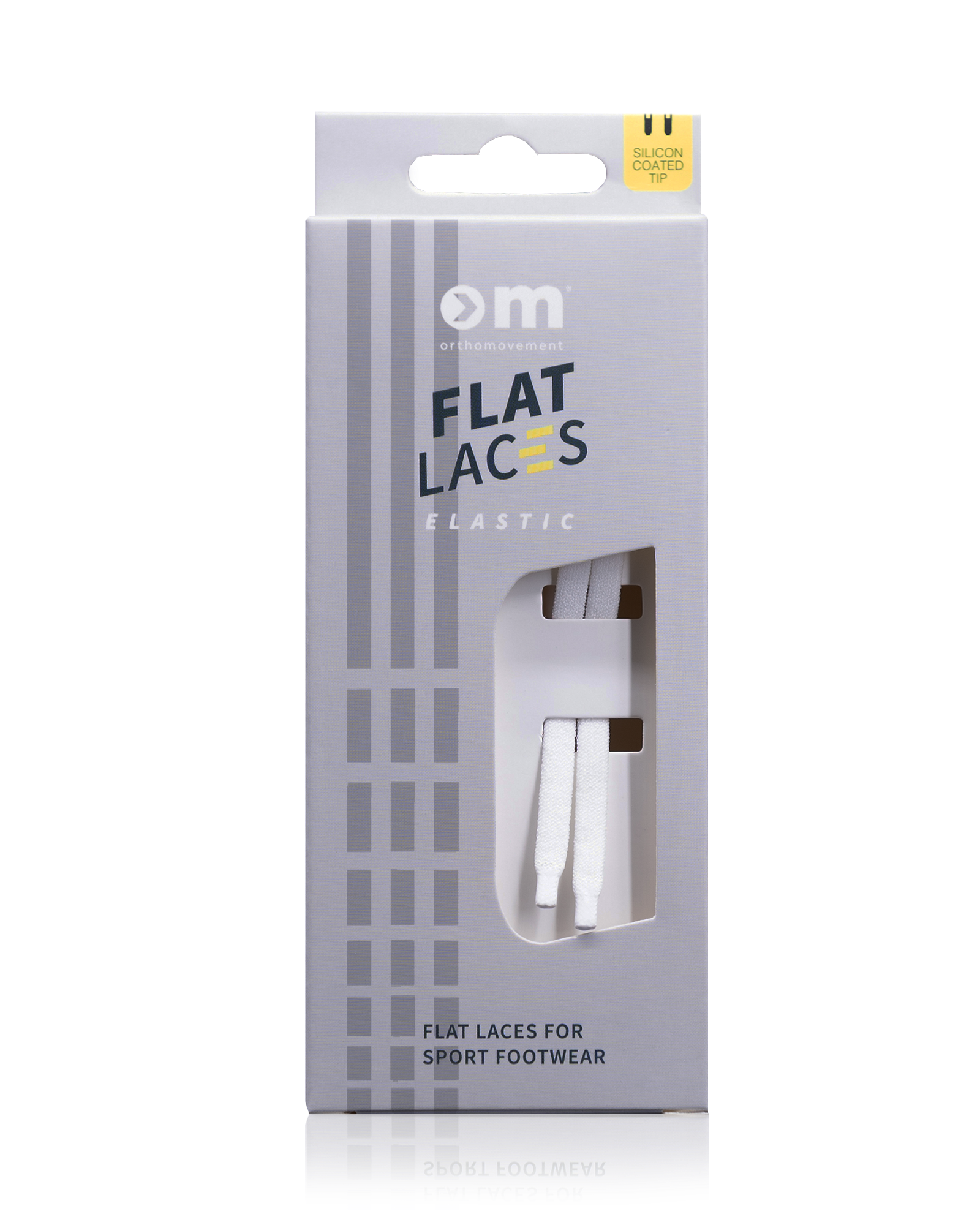 Flat Elastic Laces