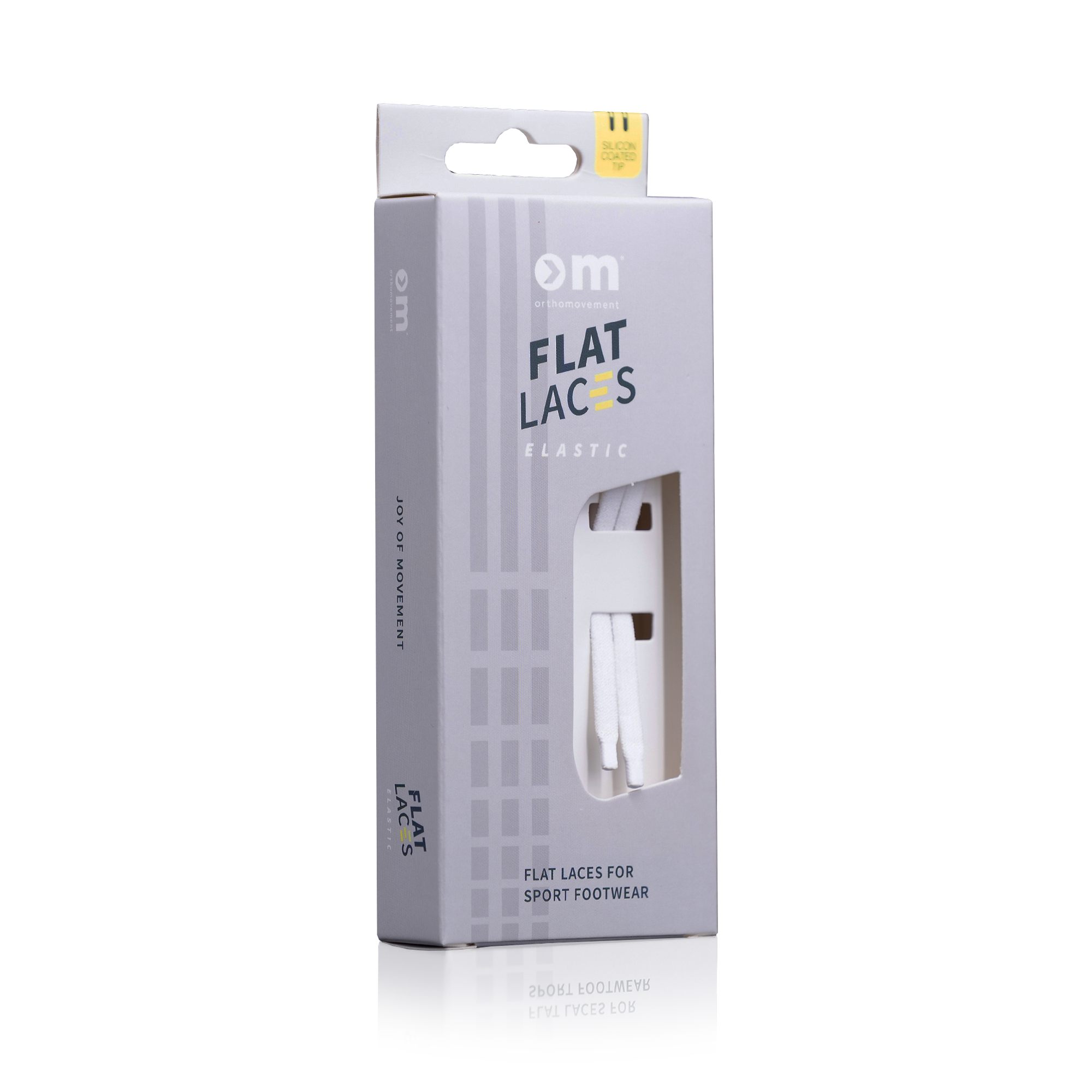 Flat Elastic Laces