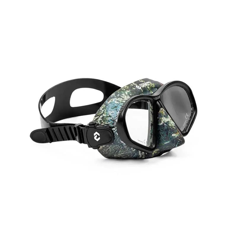 Dive Mask MC 15 Two Glass Camo Black