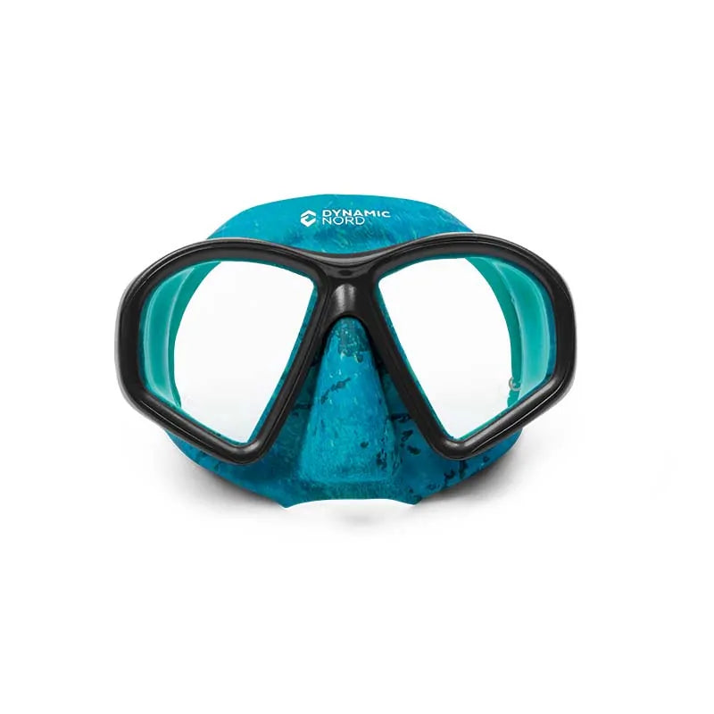 Dive Mask MC 15 Two Glass Camo Blue
