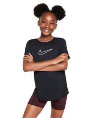 Girls Dri-Fit One Big Logo Short Sleeve T-Shirt