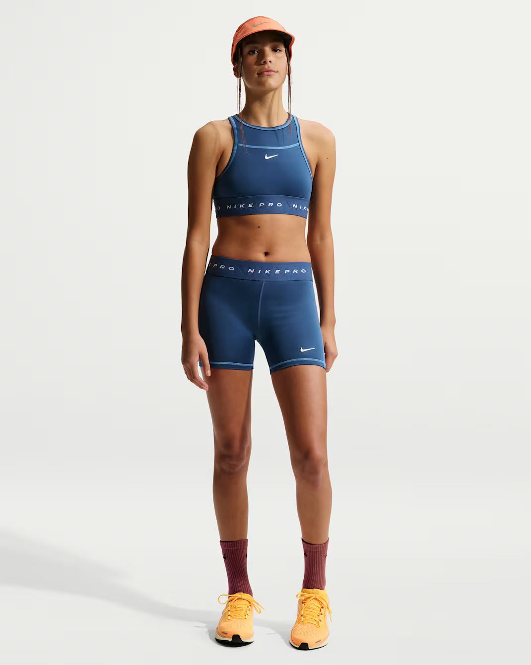 Junior Girls Training Swoosh 3inch Short