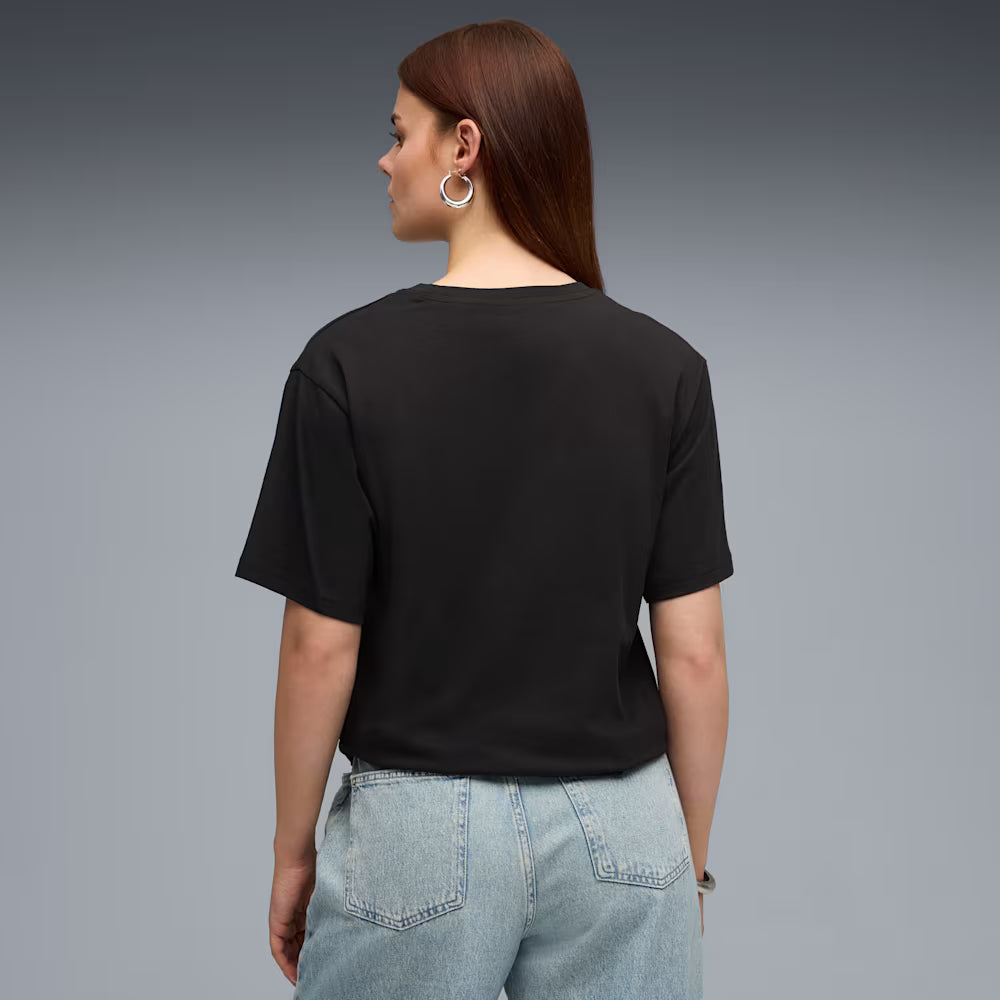 Womens Her Oversized Short Sleeves Tees