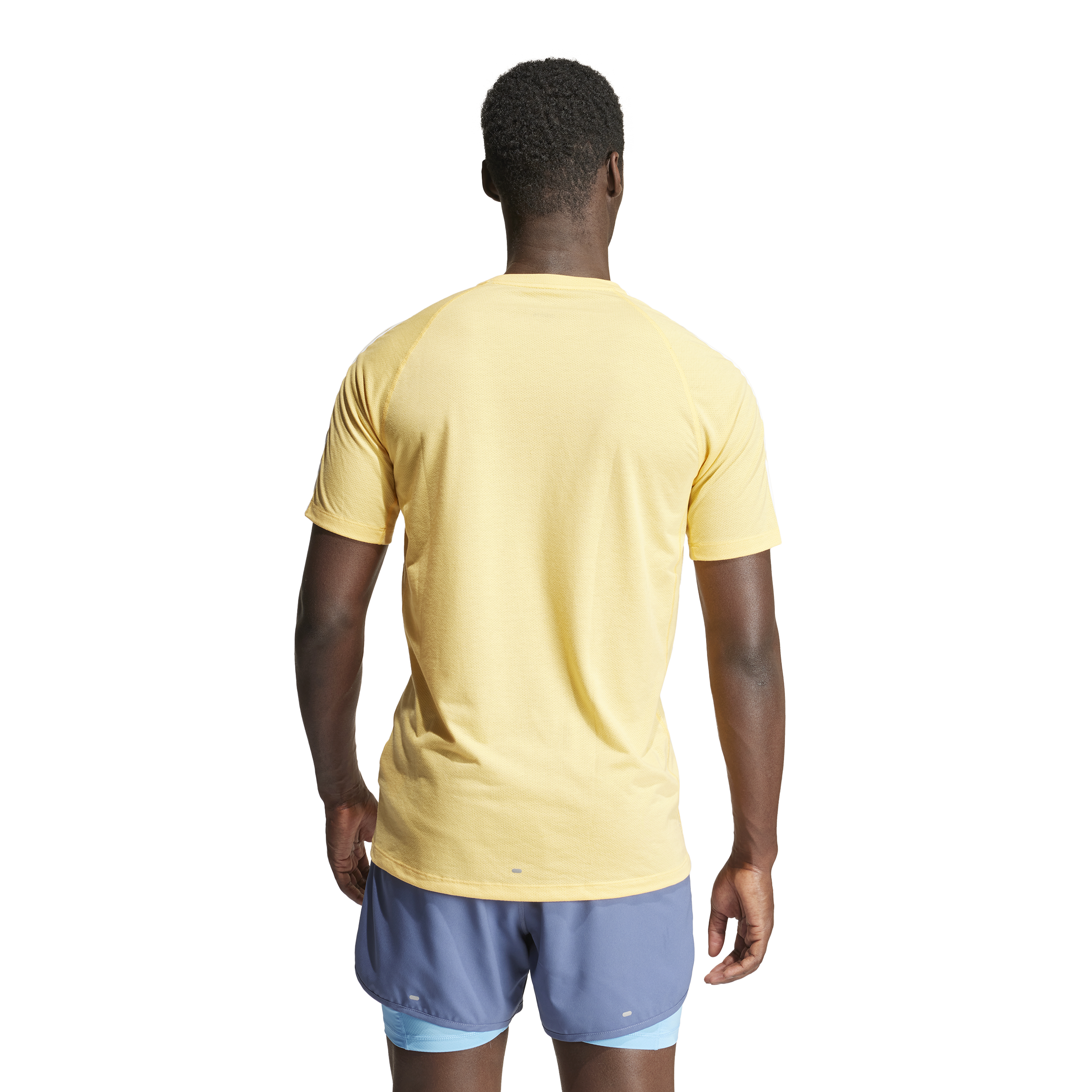 Mens Own The Run Essential 3S Short Sleeve T-Shirt