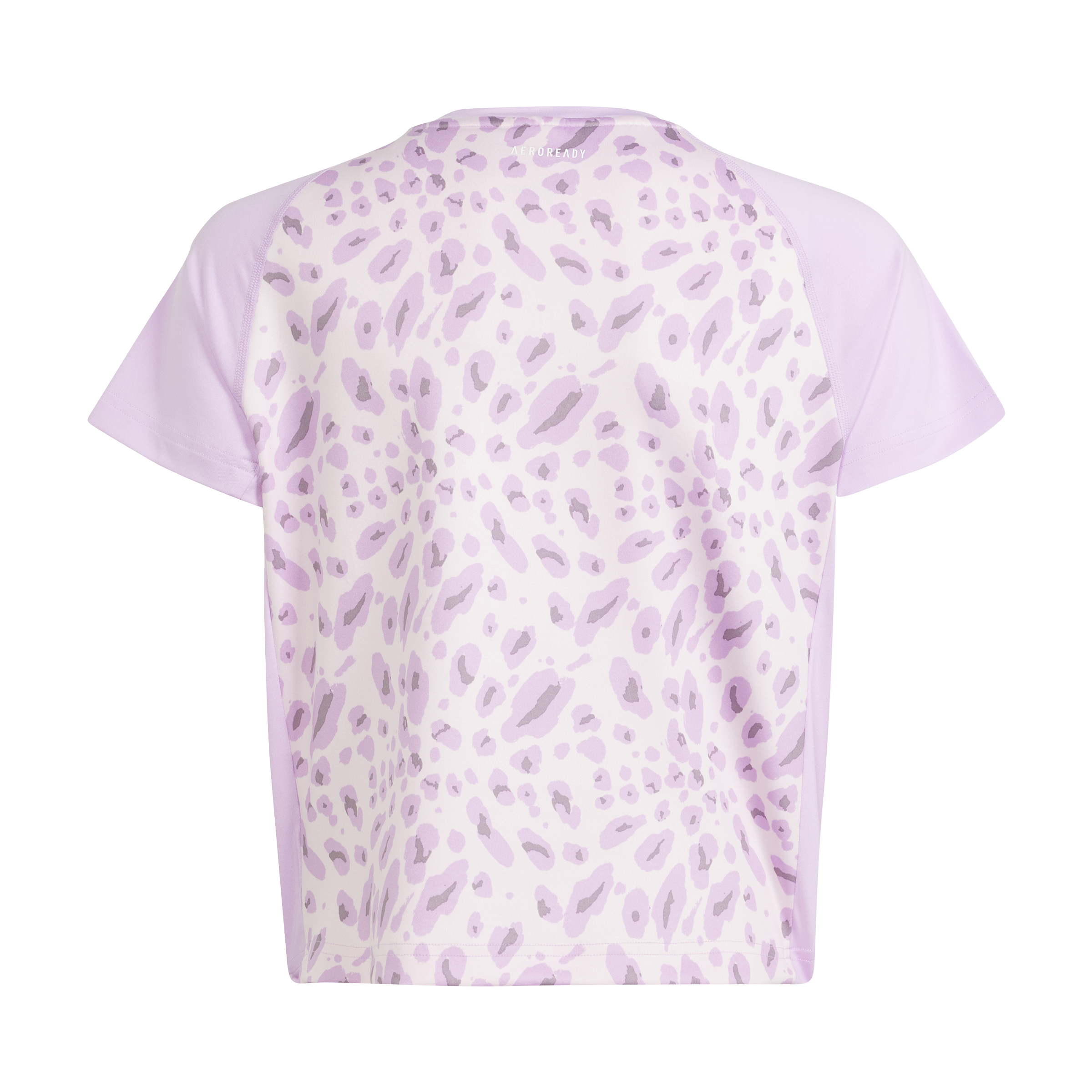 Girls Performance All Over Print Short Sleeve T-Shirt