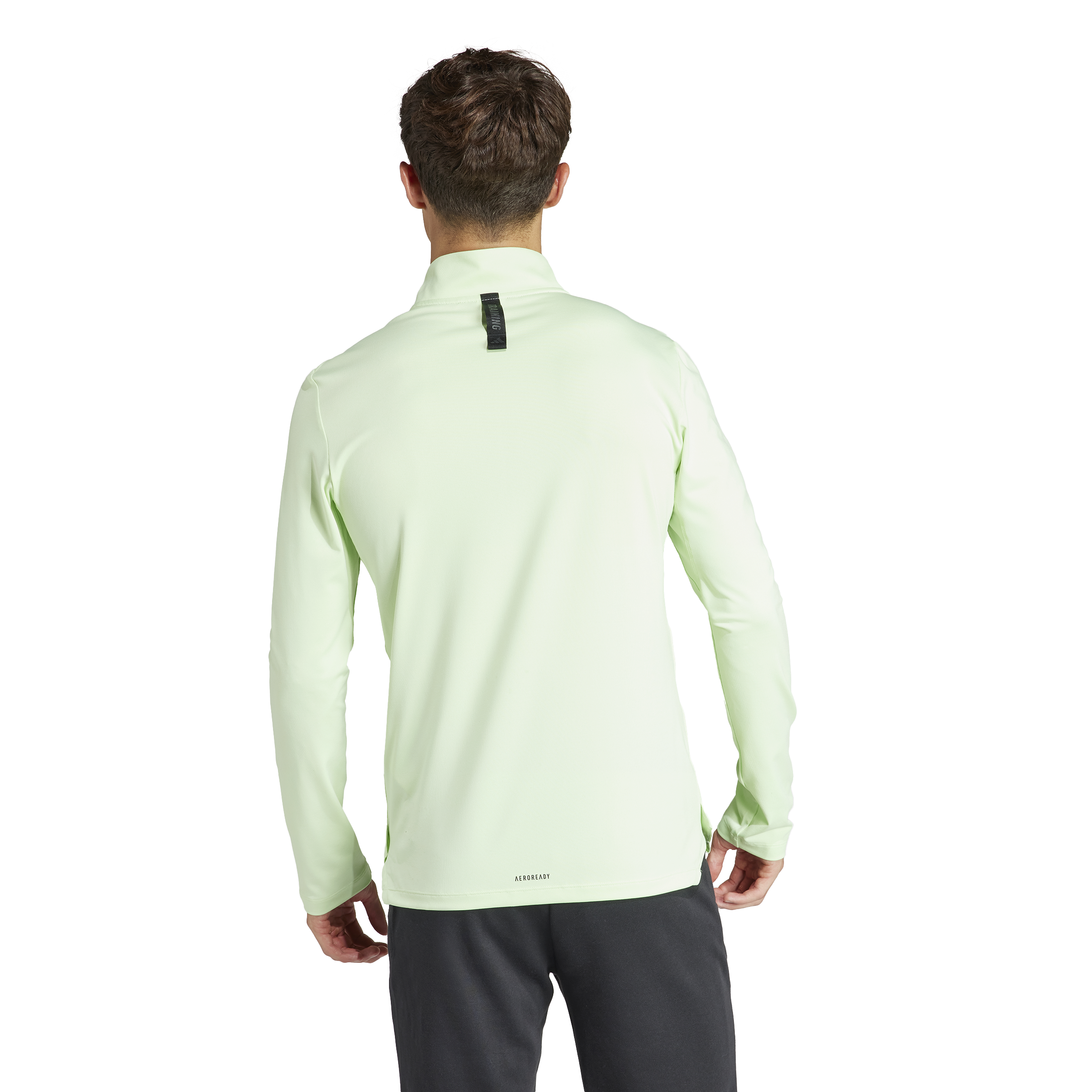 Mens Workout 1/4 Zip Longsleeve Top