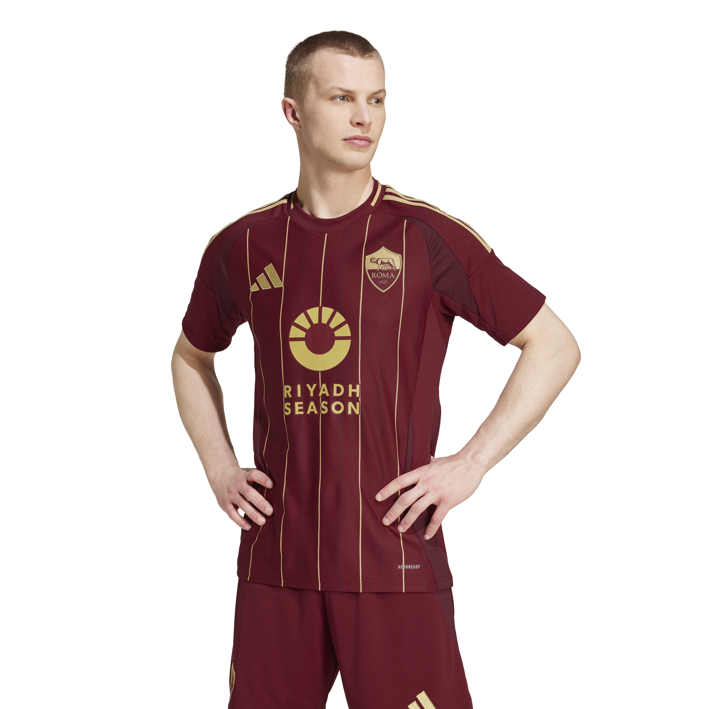 Mens AS Roma Home Replica Jersey