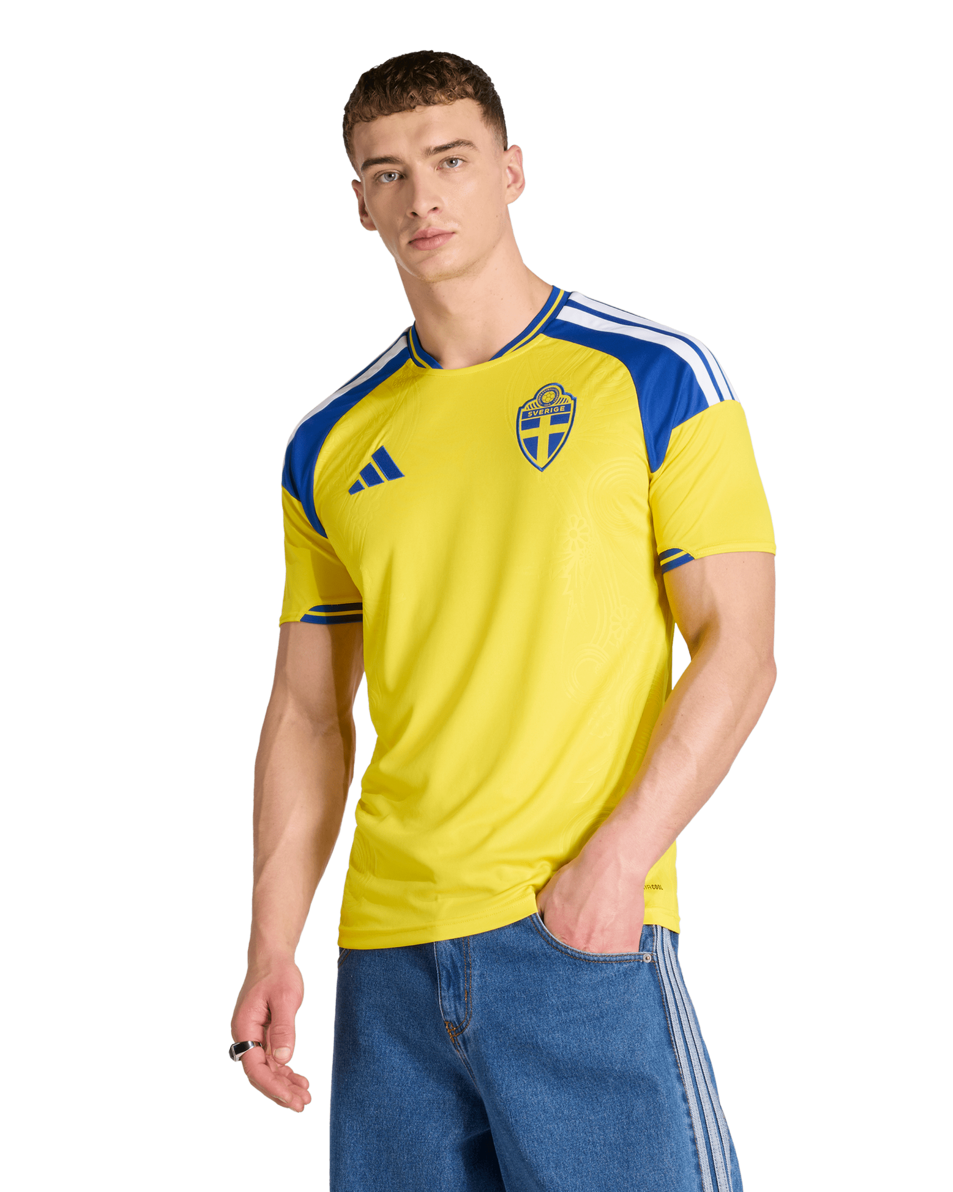 Mens Sweden SVFF Home 25/26 Replica Jersey