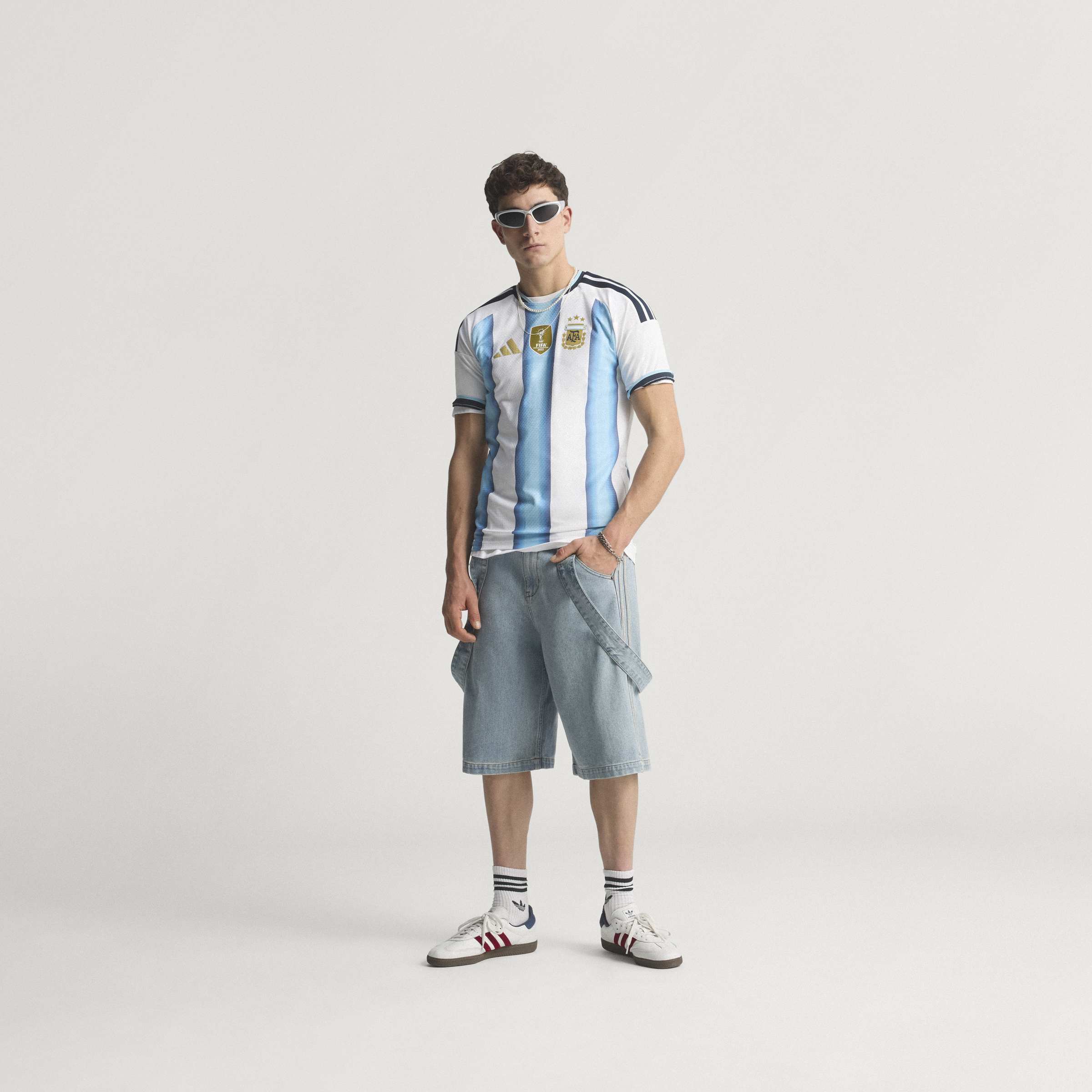 Mens Argentina AFA Home 25/26 Authentic Home Jersey