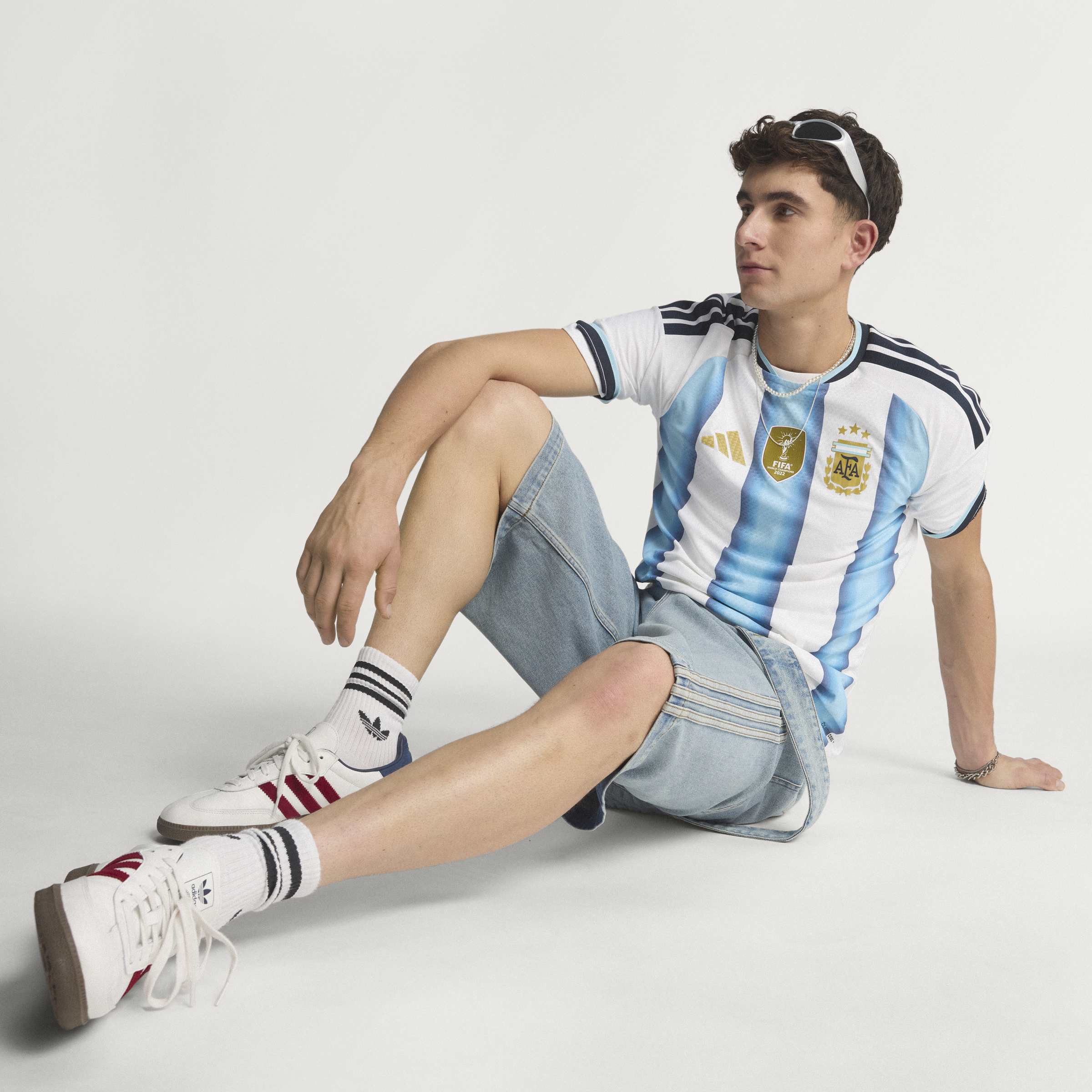 Mens Argentina AFA Home 25/26 Authentic Home Jersey