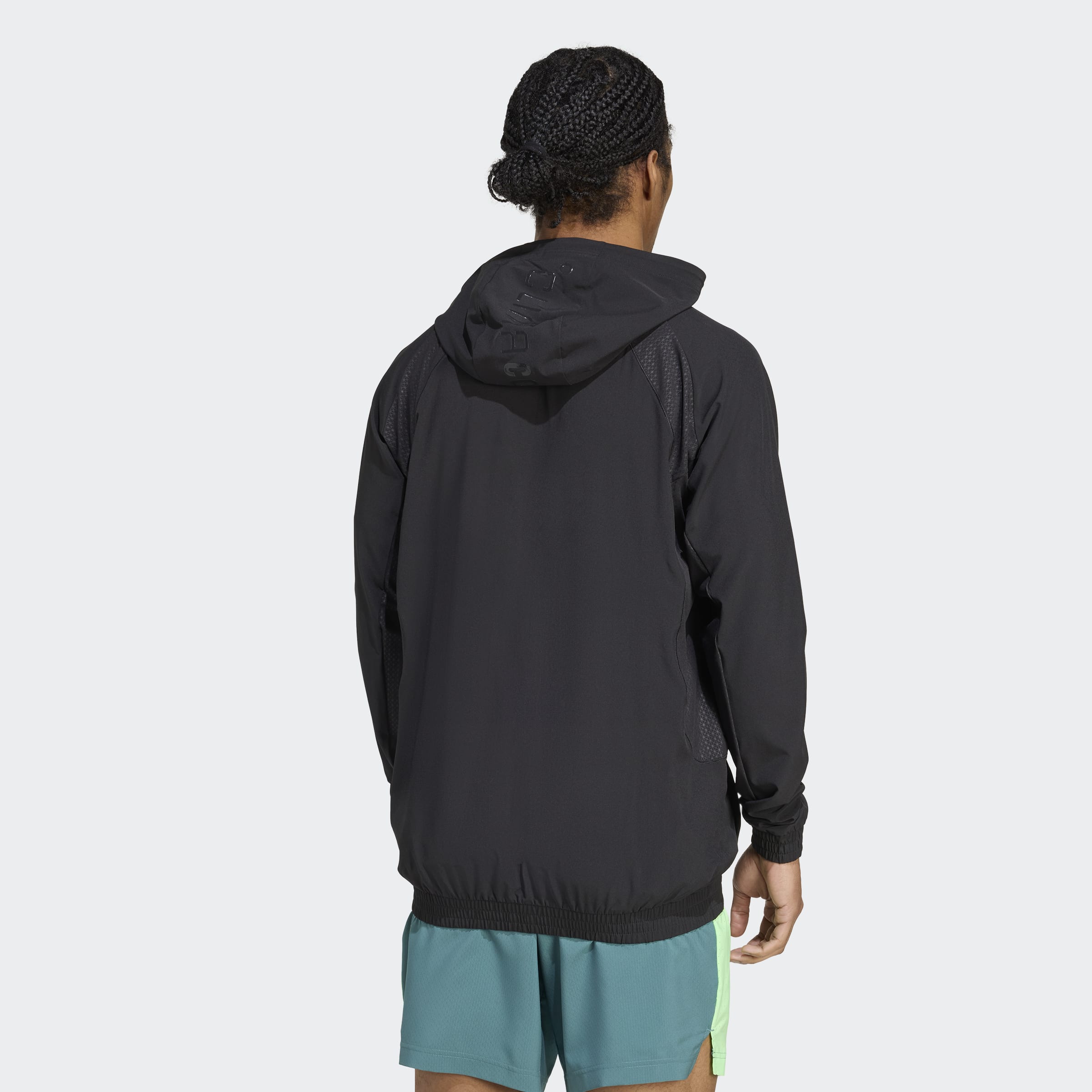 Mens Tech Woven Full Zip Jacket