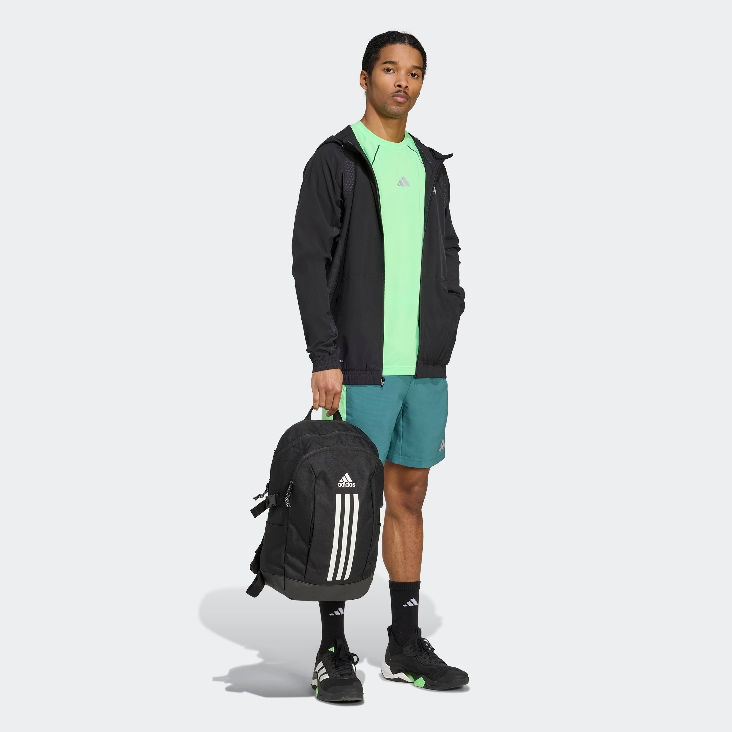 Mens Tech Woven Full Zip Jacket