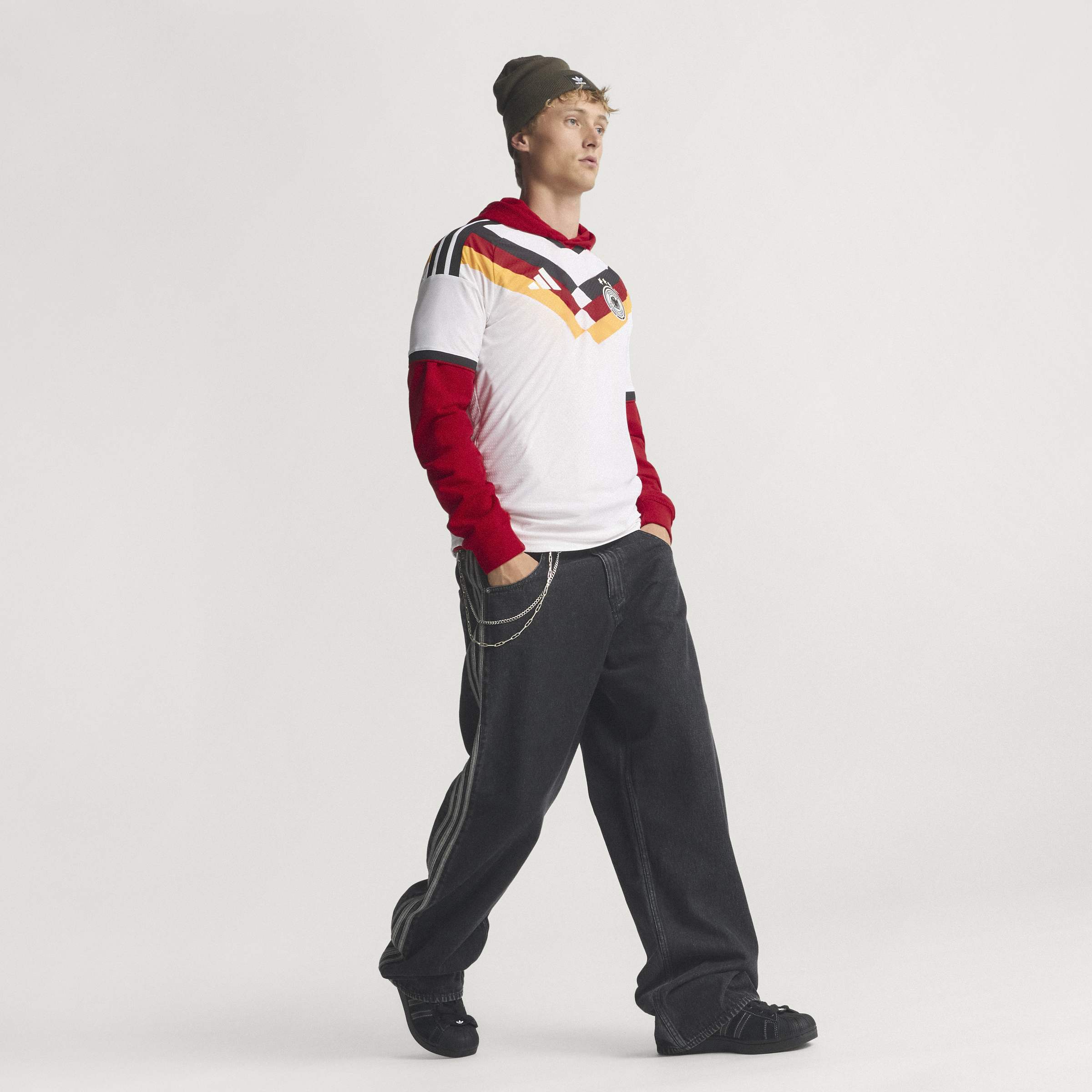 Mens Germany DFB Home 25/26 Authentic Home Jersey