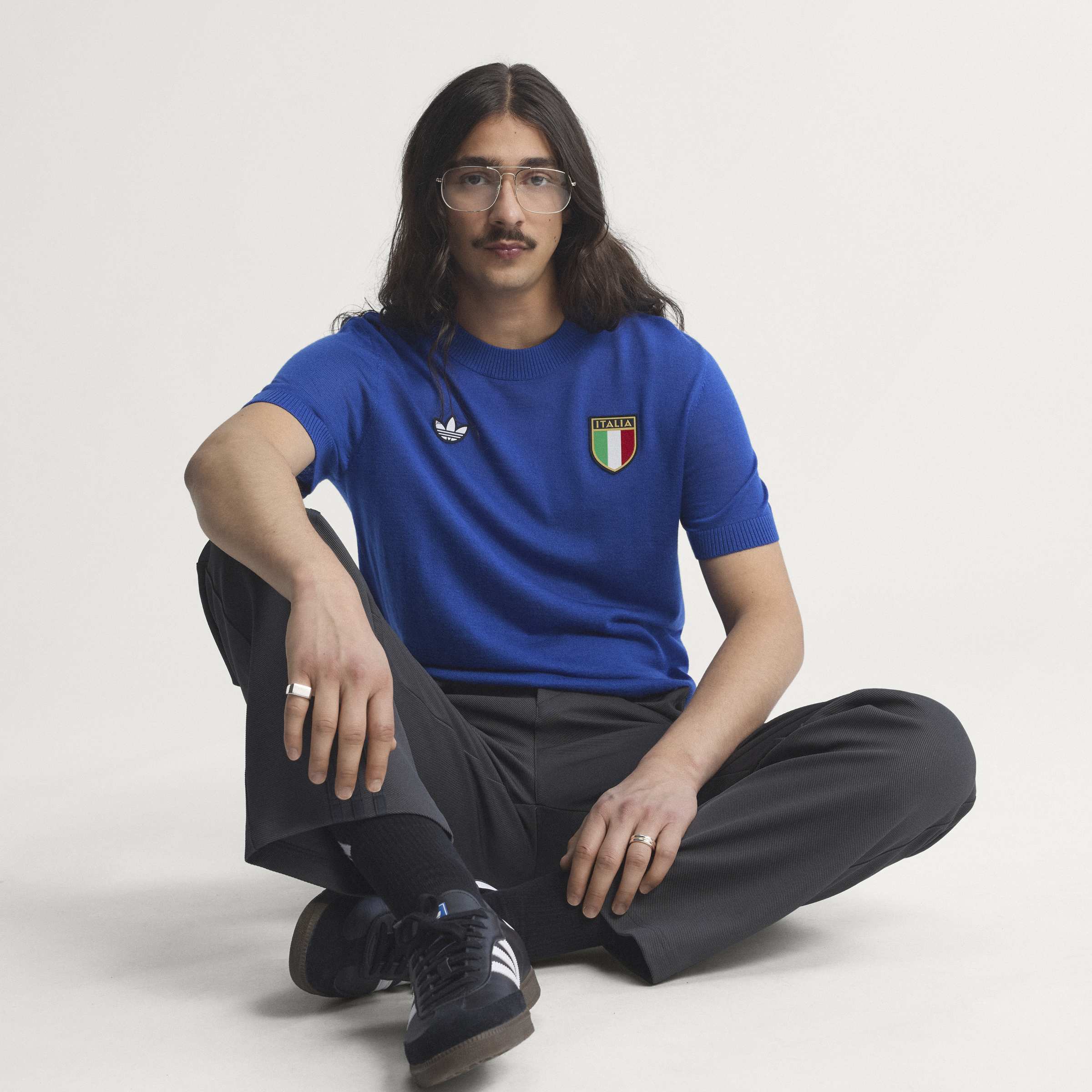 Mens Italy FIGC 1970 BB Replica Jersey