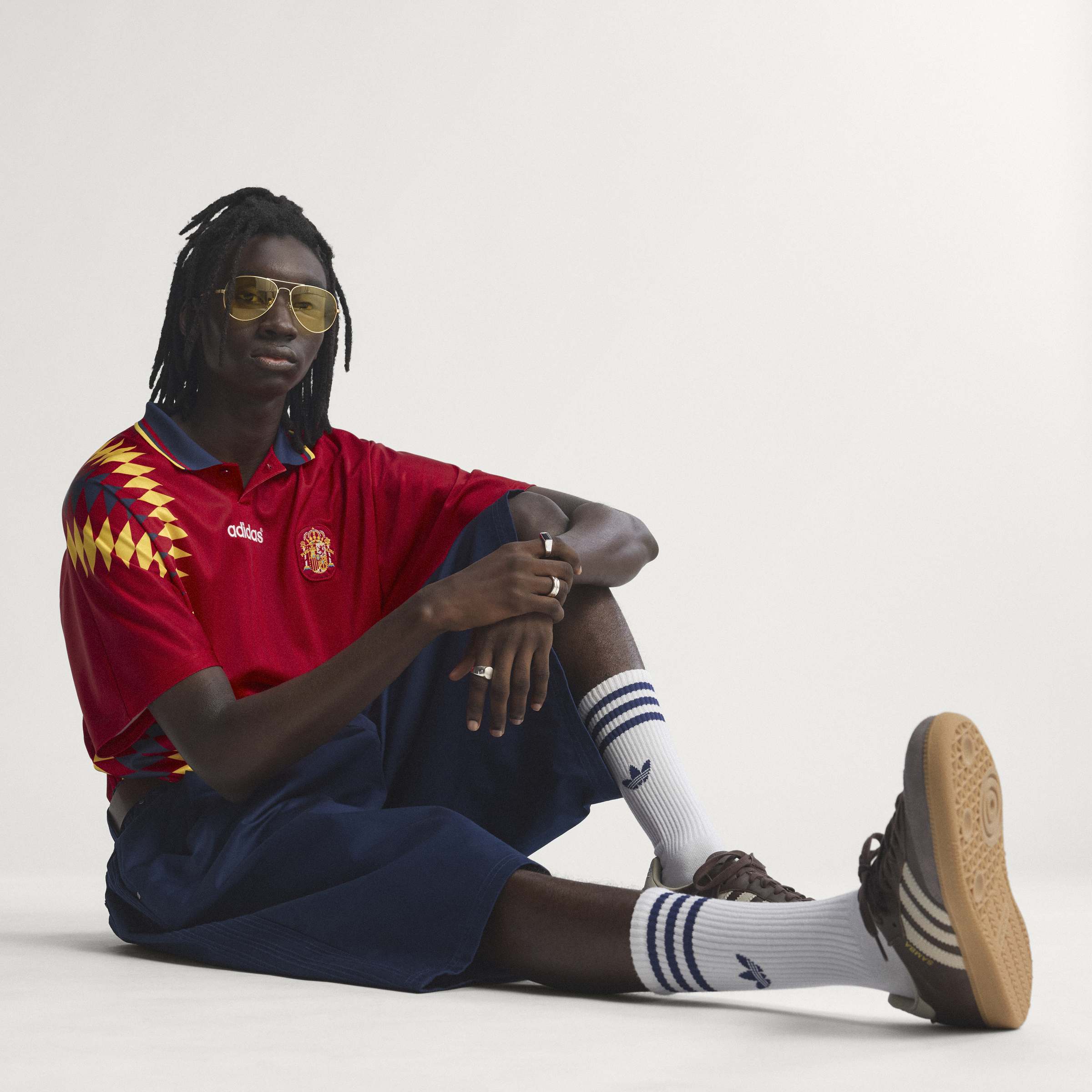 Mens Spain FEF 1994 BB Replica Jersey