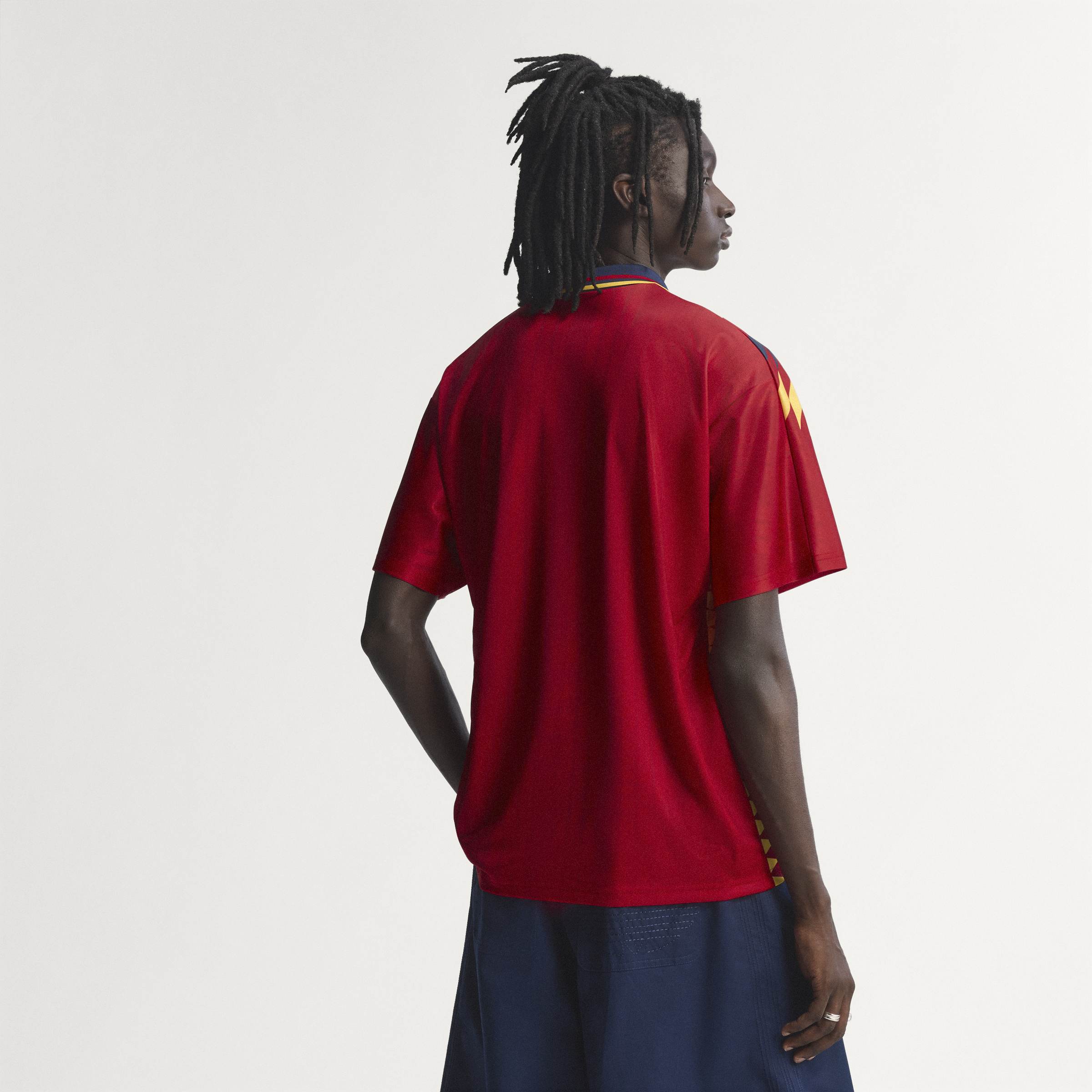 Mens Spain FEF 1994 BB Replica Jersey
