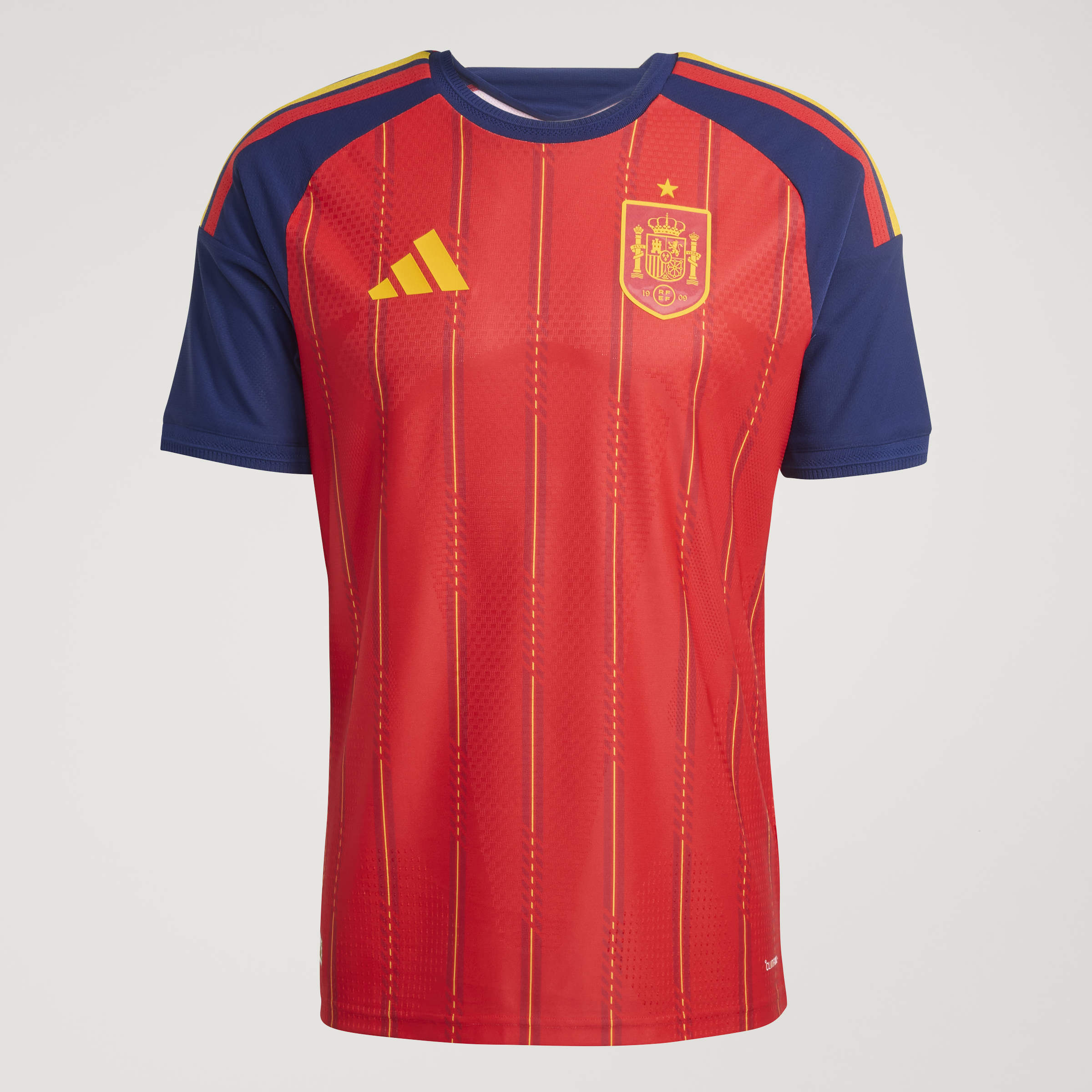 Mens Spain RFEF Home 25/26 Authentic Home Jersey