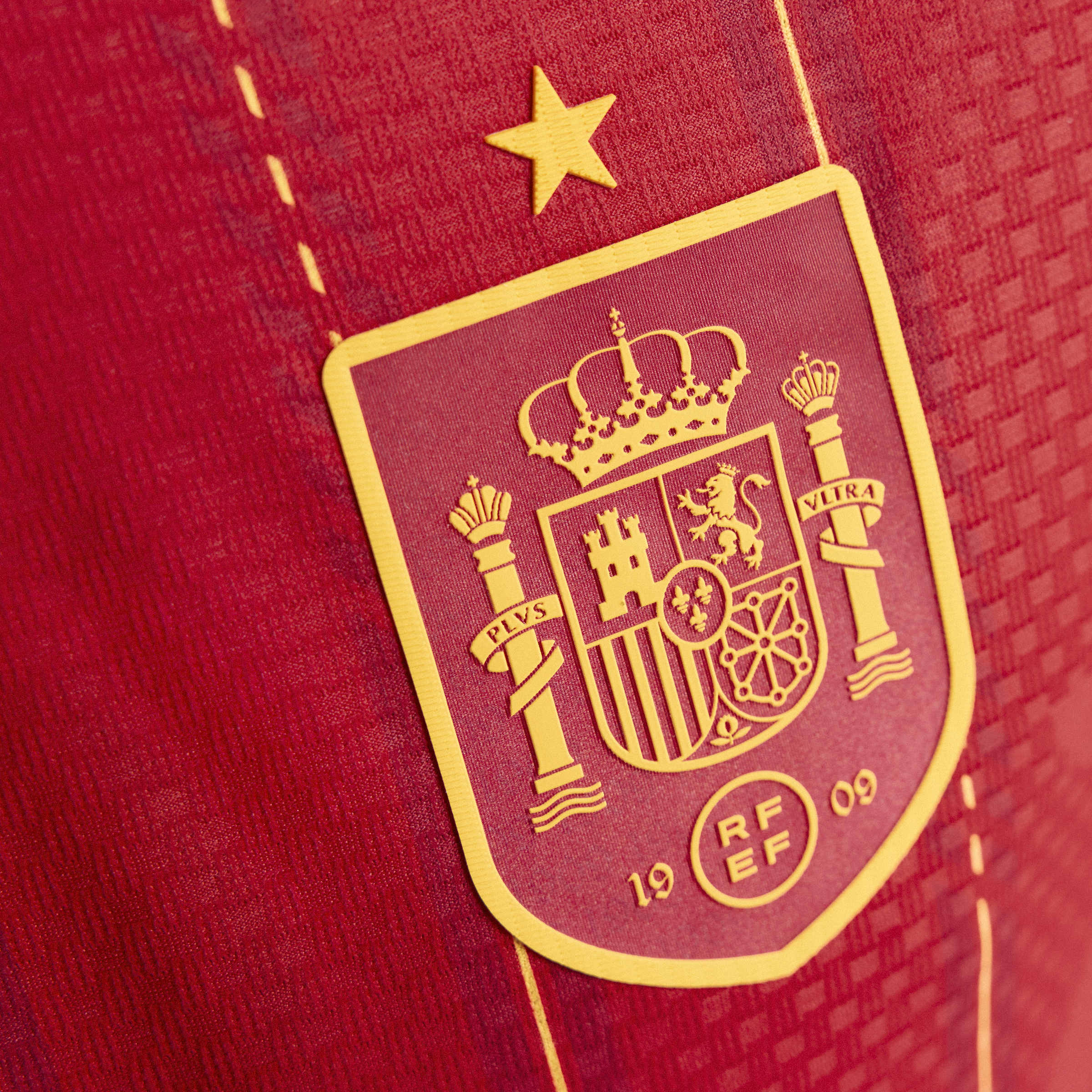 Mens Spain RFEF Home 25/26 Authentic Home Jersey