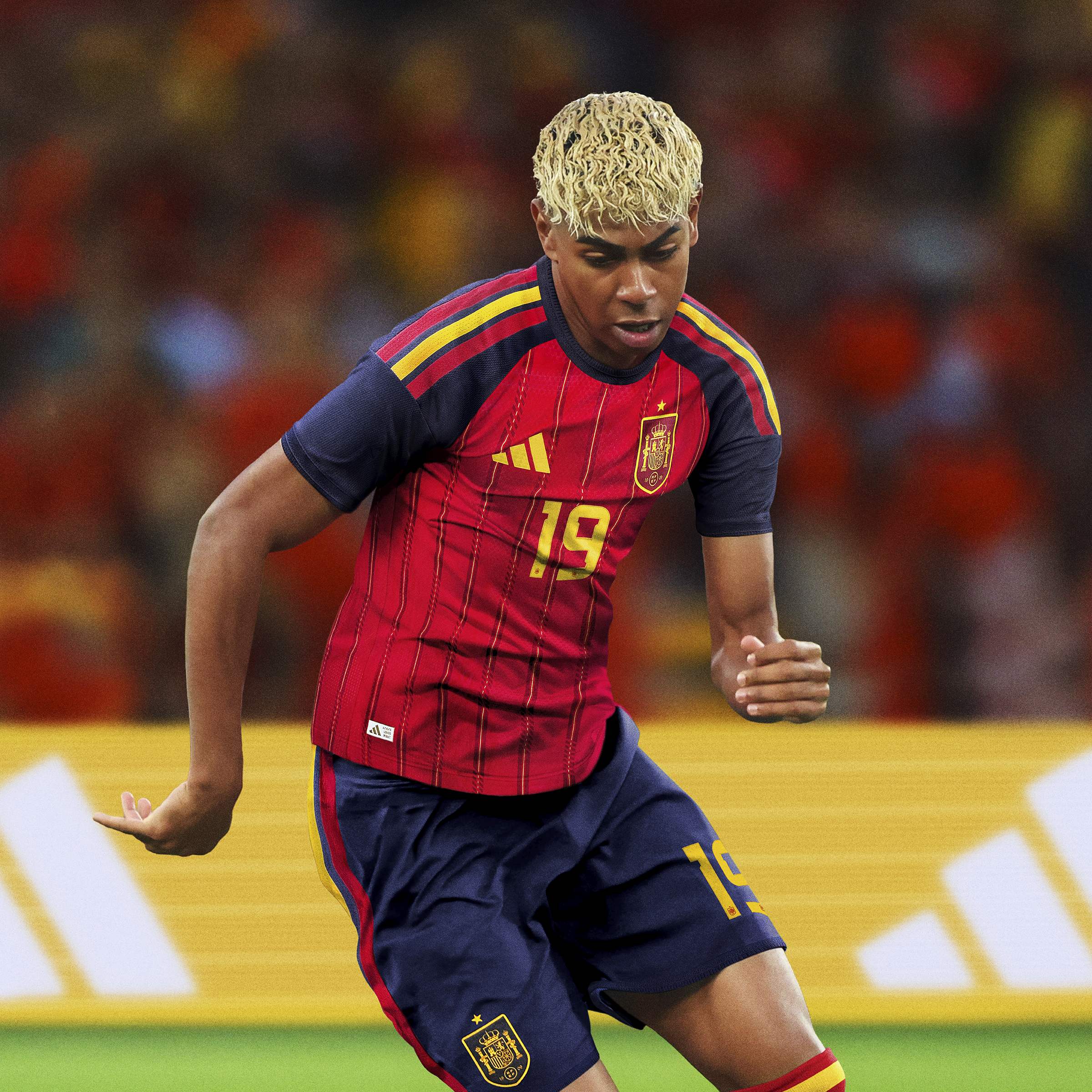 Mens Spain RFEF Home 25/26 Authentic Home Jersey