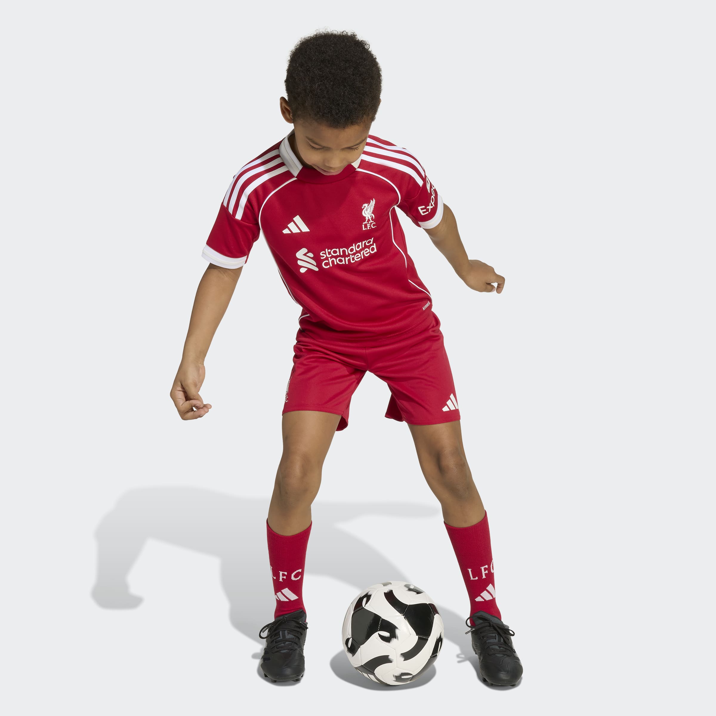 Kids Liverpool FC Home 25/26 Mini Kit